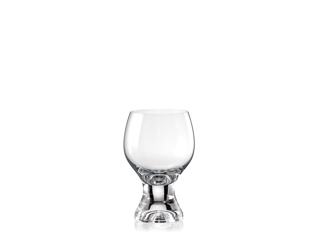 Crystalex Rotweinglas Gina klar 340 ml 6er Set, Kristallglas, Bleikristall