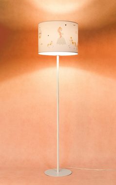 ONZENO Stehlampe Foto Vivid Ethereal 40x30x30 cm, einzigartiges Design und hochwertige Lampe