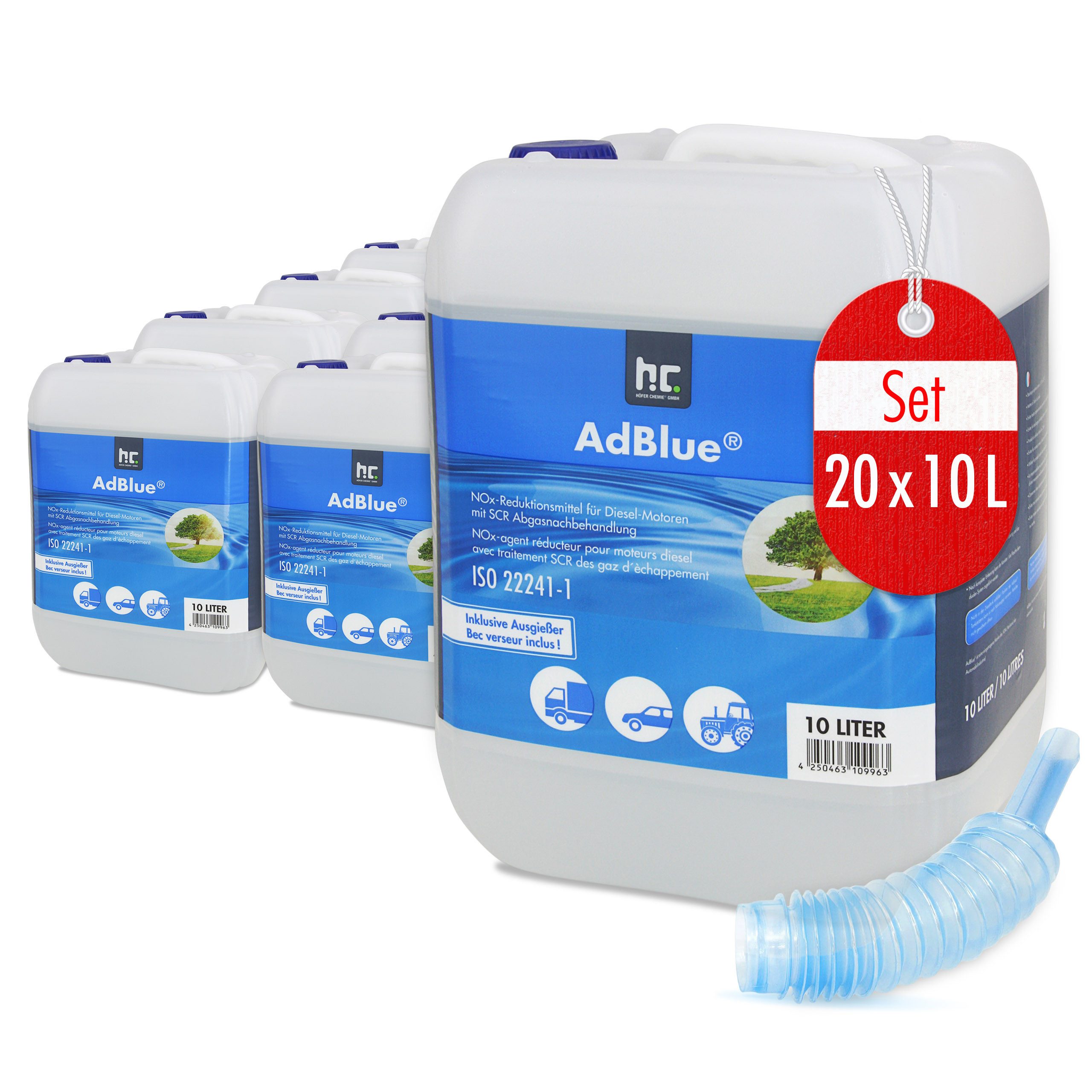 Harnstofflösung 20 x 10 L AdBlue® Harnstofflösung