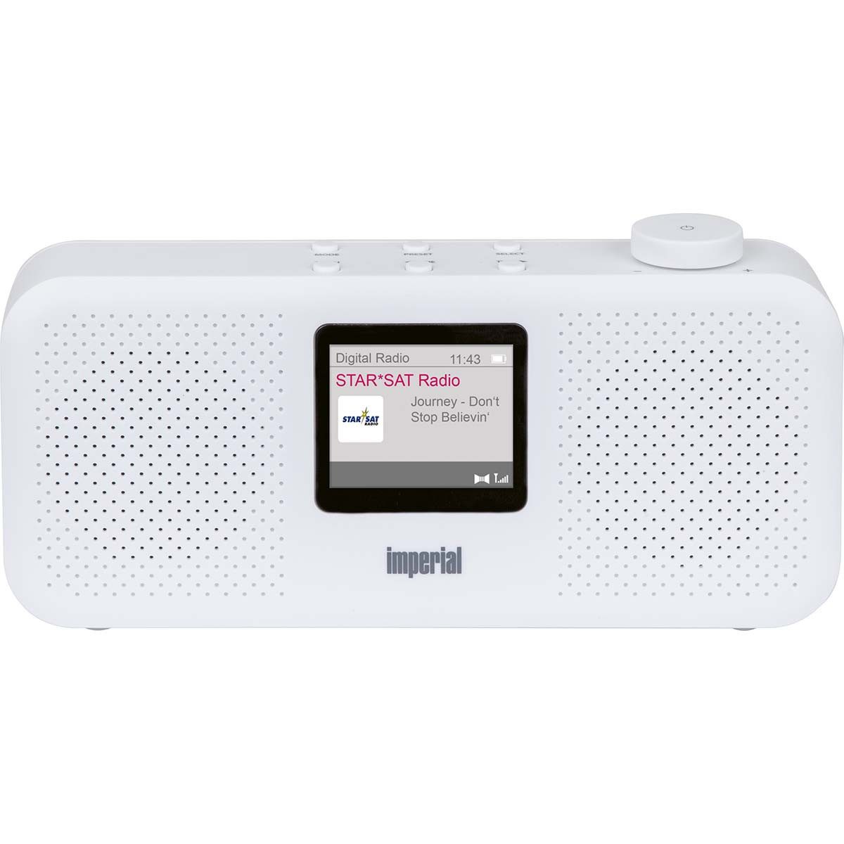 IMPERIAL 22-126-20 Radio (DAB+ Radio, 4 W, DAB+/FM, digitales Radio, für Zuhause, Lieblingssender speichern)