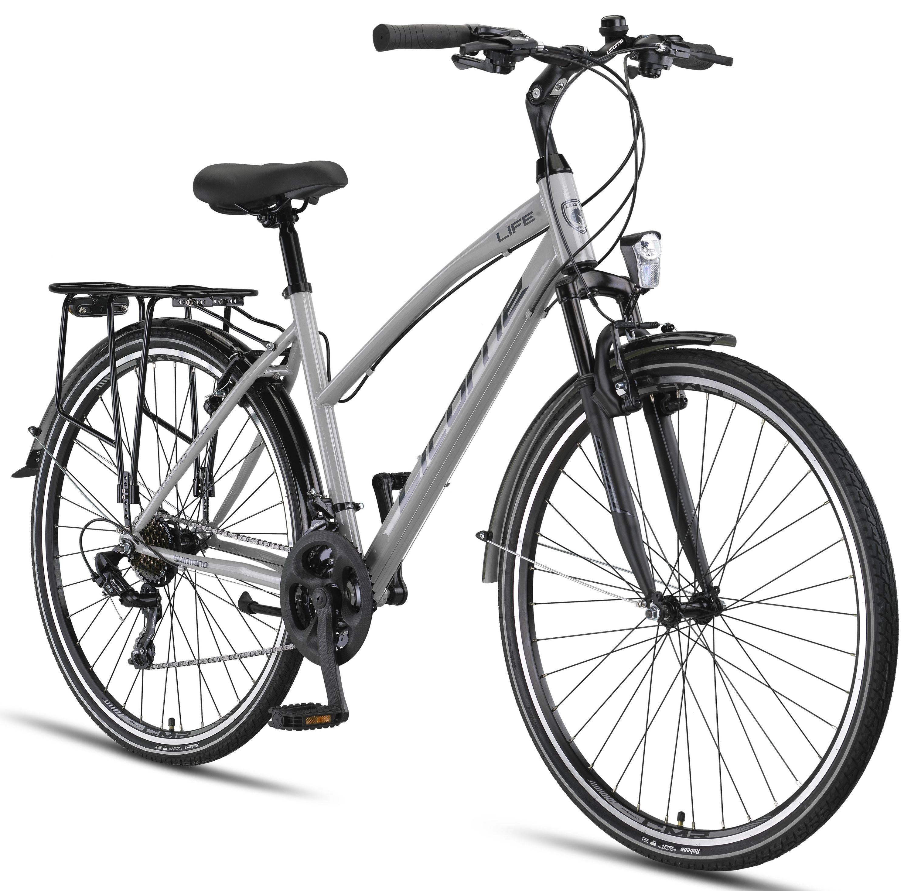 Trekkingrad Licorne Bike L-V-ATB Premium Trekking Bike in 28 Zoll - Fahrrad