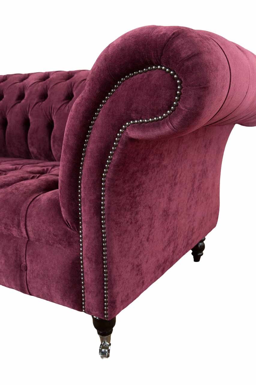 Chesterfield-Sofa, Chesterfield Couch Sofas Wohnzimmer Sofa Klassisch JVmoebel Design