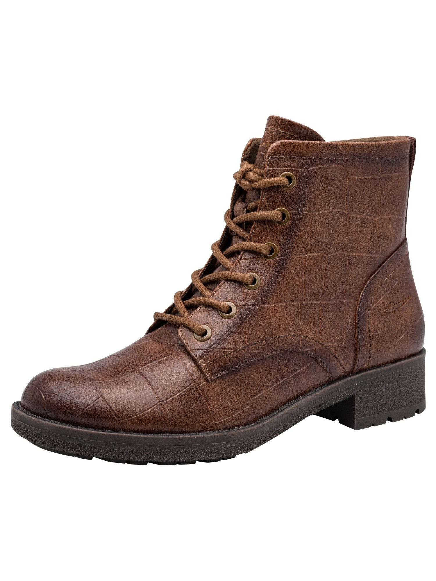 Tamaris TOUCH-IT mit Blockabsatz Blockabsatz 1-25111-47 Schnürstiefelette TOUCH-IT