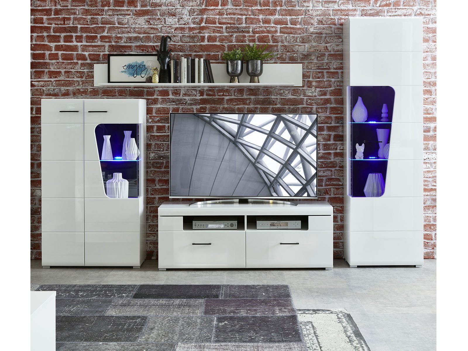 Innostyle Wohnwand 322 x 205 x 47 cm (B/H/T)