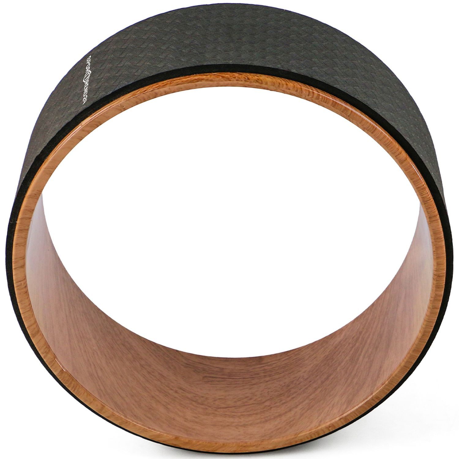 Sporttrend 24 Yoga-Rad Yoga Wheel TPE / Holz, Yogarad für Yoga Pilates, Pilates