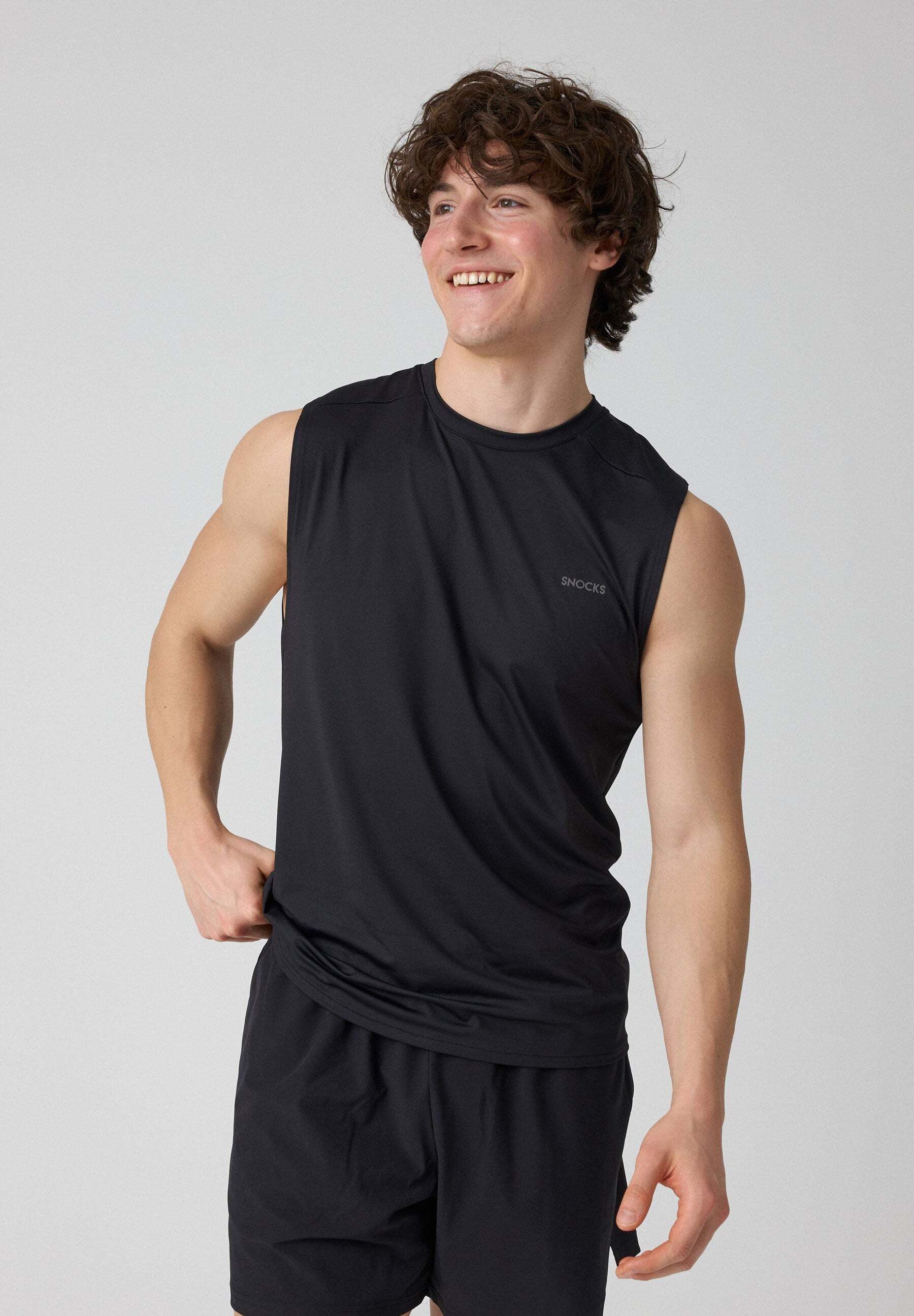 SNOCKS Tanktop Mesh Herren (1-tlg) ohne günstig online kaufen