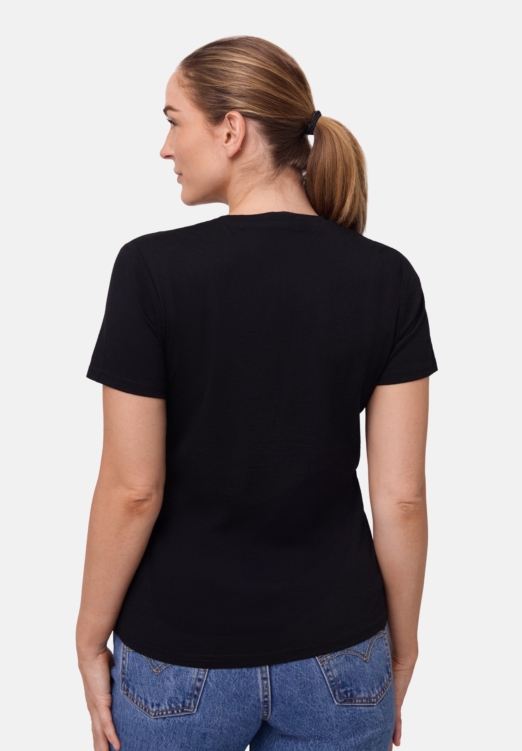 DANISH ENDURANCE T-Shirt Premium Merino (2er Pack) Sport & Outdoor Funktionshirt, Anti-Schweiß, weich & leicht