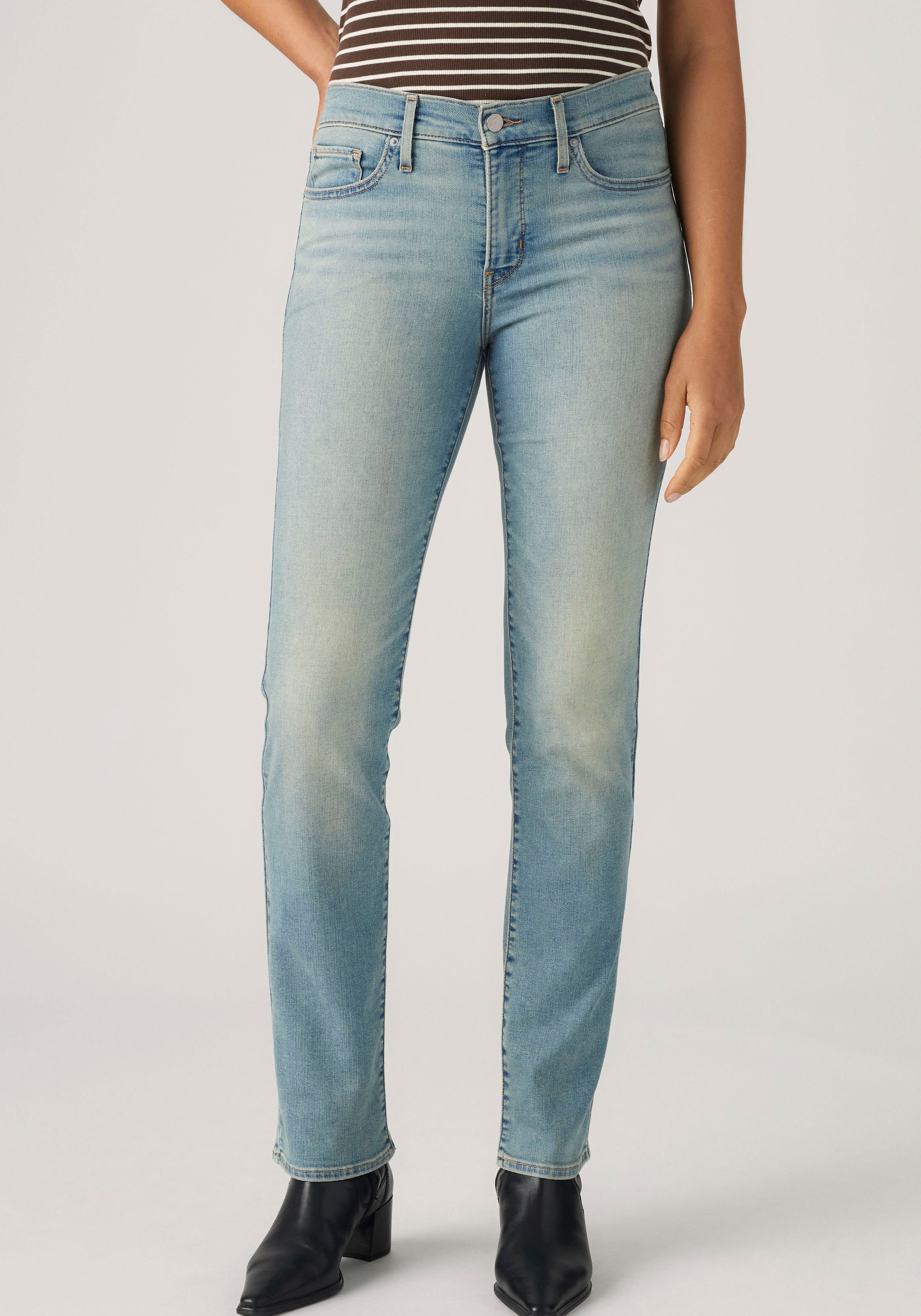 Levi's® Gerade Jeans 314 Shaping Straight mit Stretch