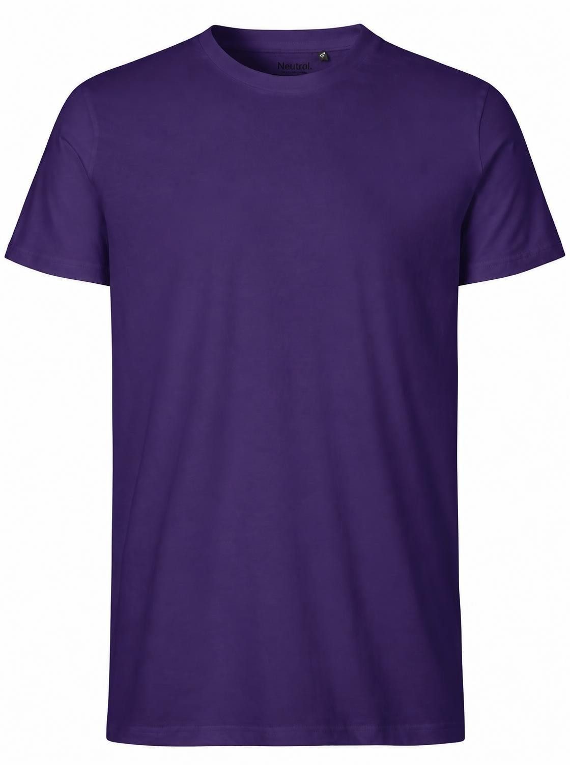 Neutral Rundhalsshirt Mens Fitted T-Shirt +GOTS-zertifiziert