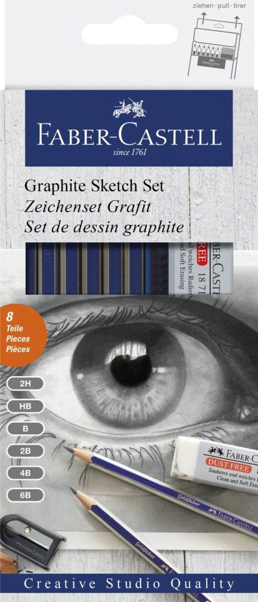 Faber-Castell Bleistift Bleistift Goldfaber Sketch Set
