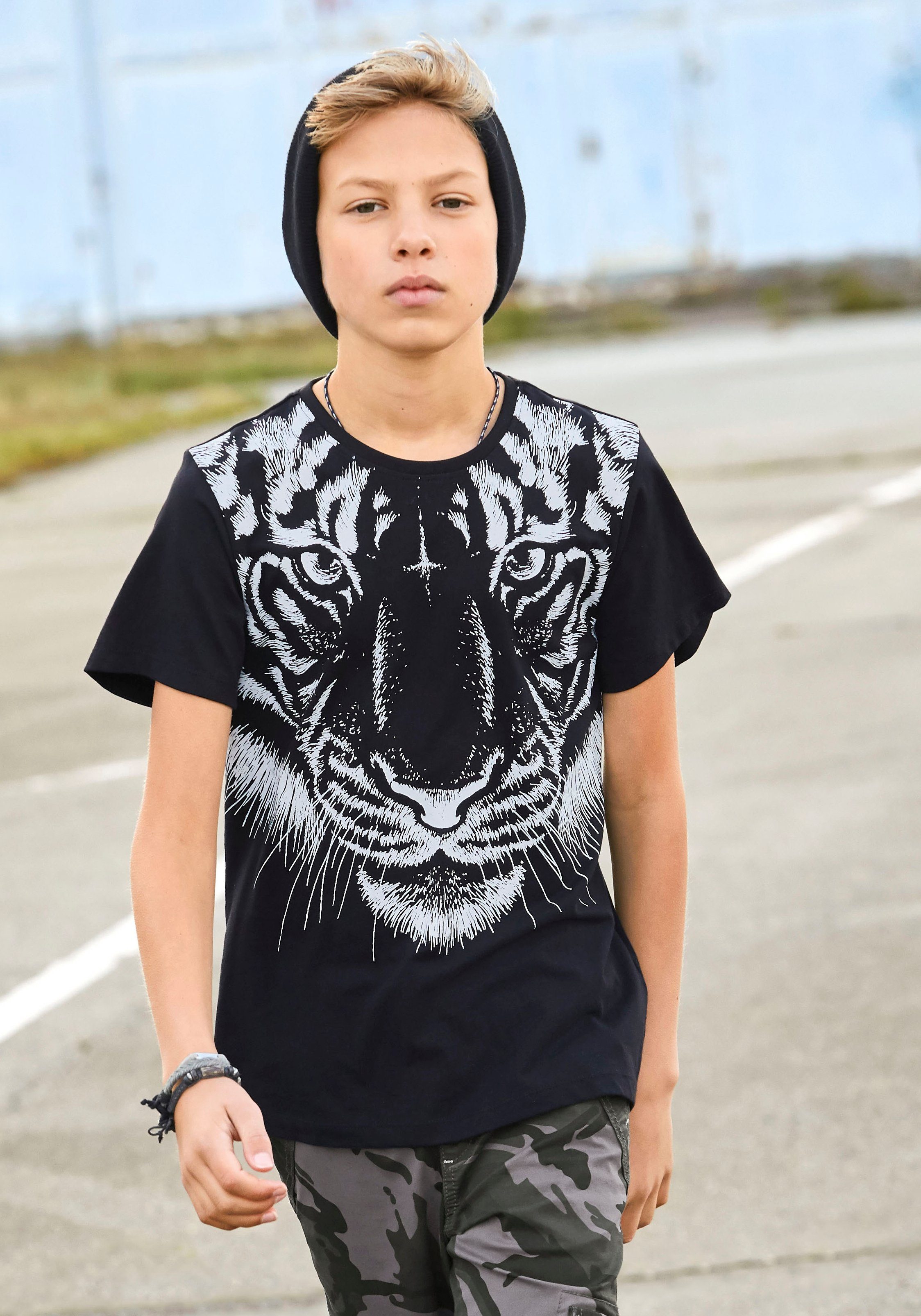 T-Shirt KIDSWORLD WHITE TIGER