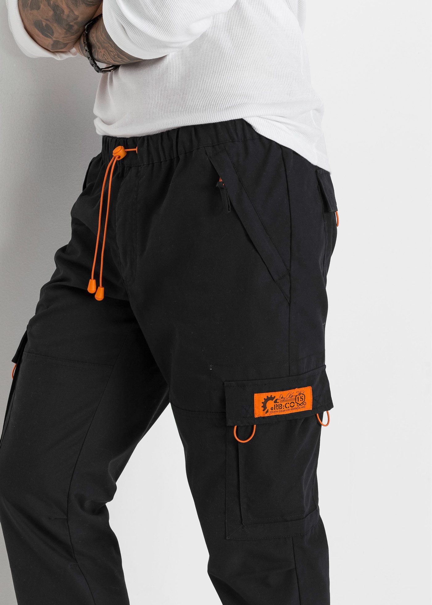 bonprix Schlupfhose aus Baumwollmischung, mit elastischem Bund und Tunnelzug