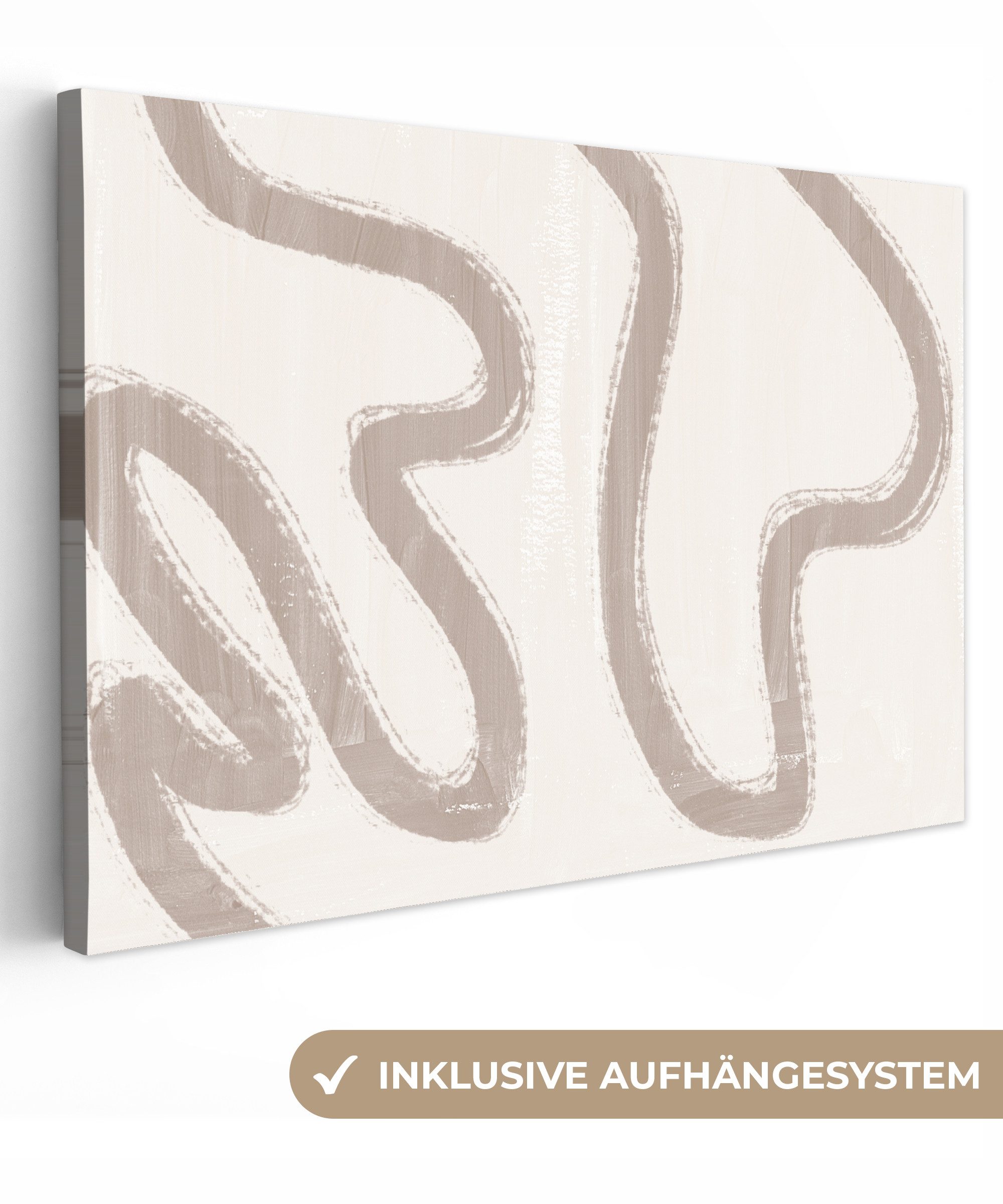 OneMillionCanvasses® Leinwandbild Abstrakt - Moderne Kunst günstig online kaufen
