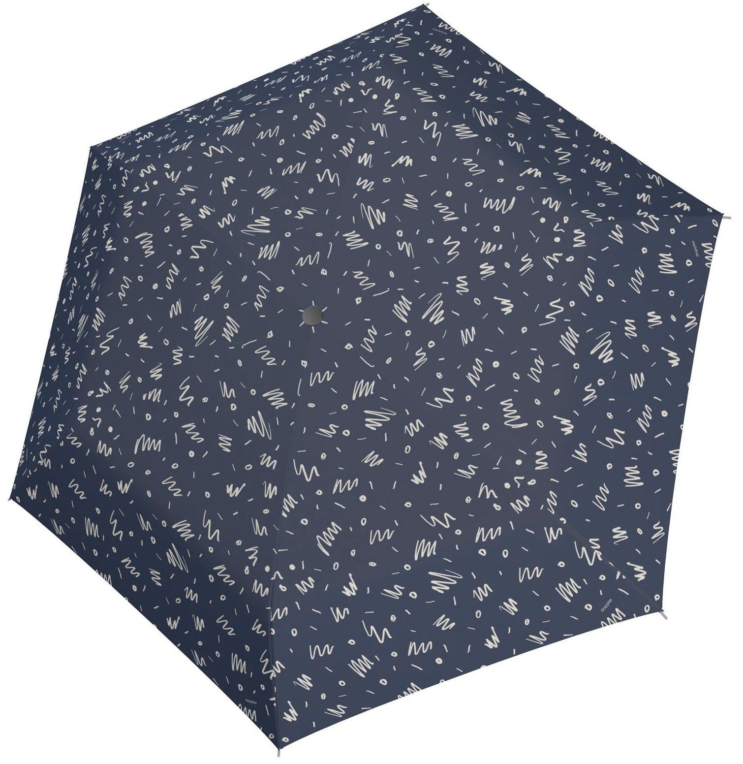 doppler® Taschenregenschirm zero Magic Minimally, deep blue | Taschenschirme