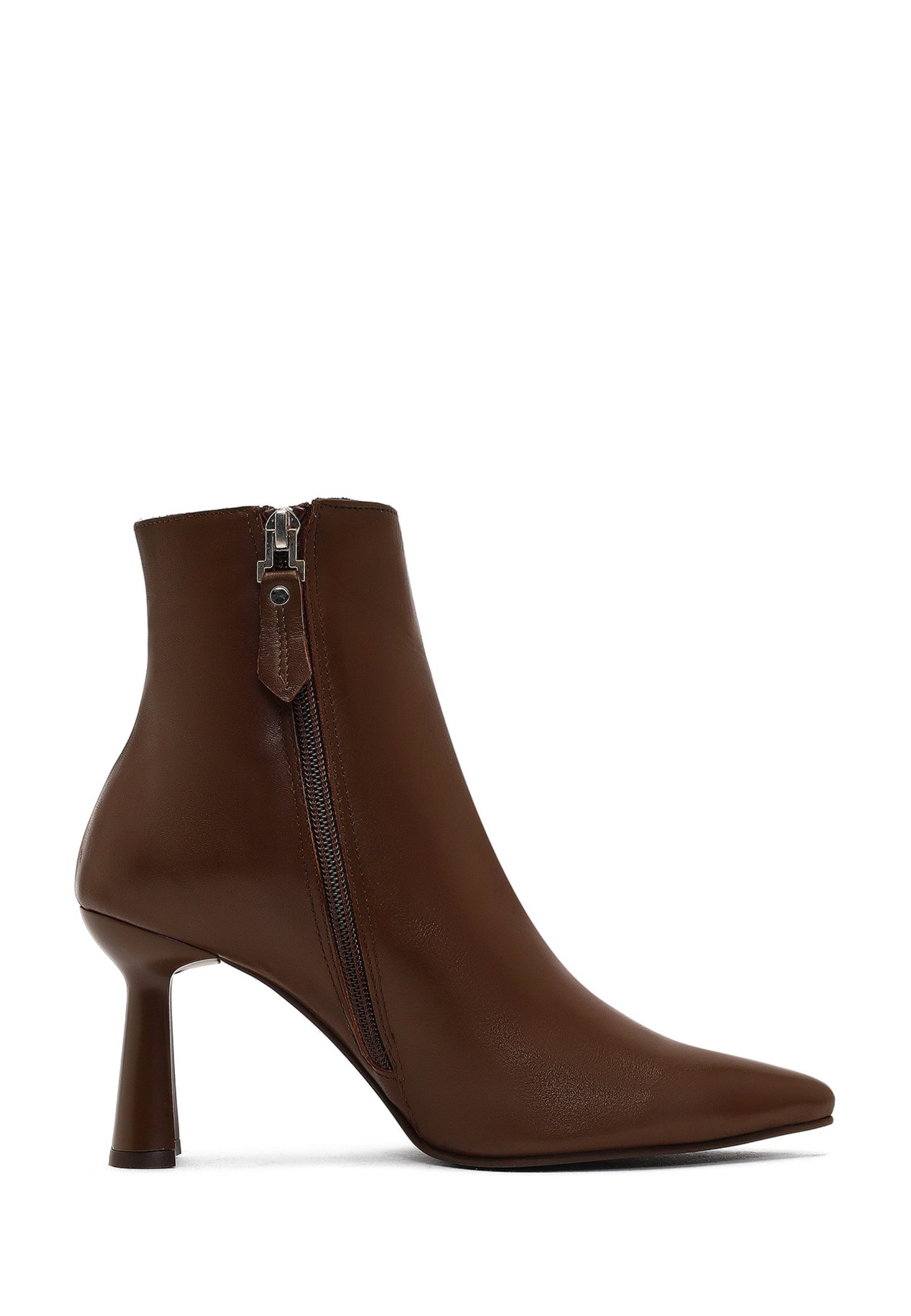 Derimod Absatz-Stiefeletten aus Leder Ankleboots Leder, 8,5 cm Absatz, Reiß günstig online kaufen