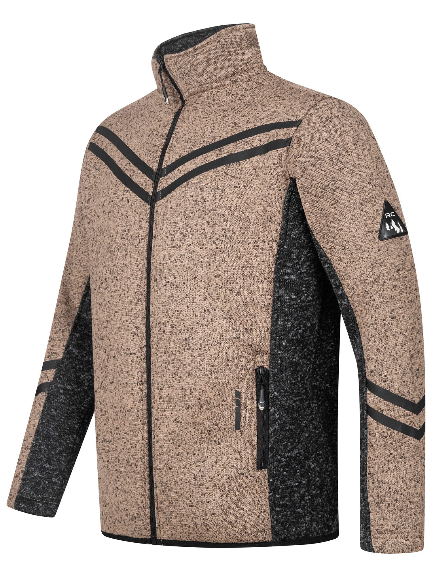 Rock Creek Fleecejacke Herren Jacke Melange Fleecejacke H-373 günstig online kaufen