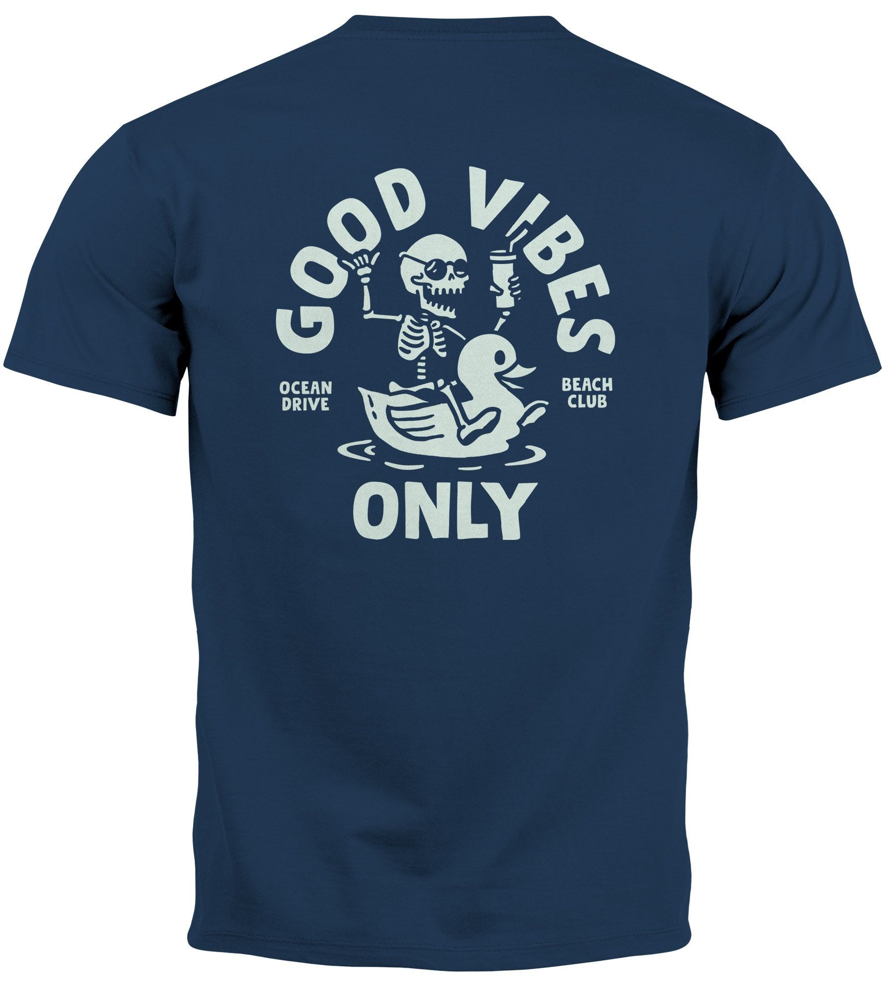 Neverless Print-Shirt Herren T-Shirt Backprint Good günstig online kaufen