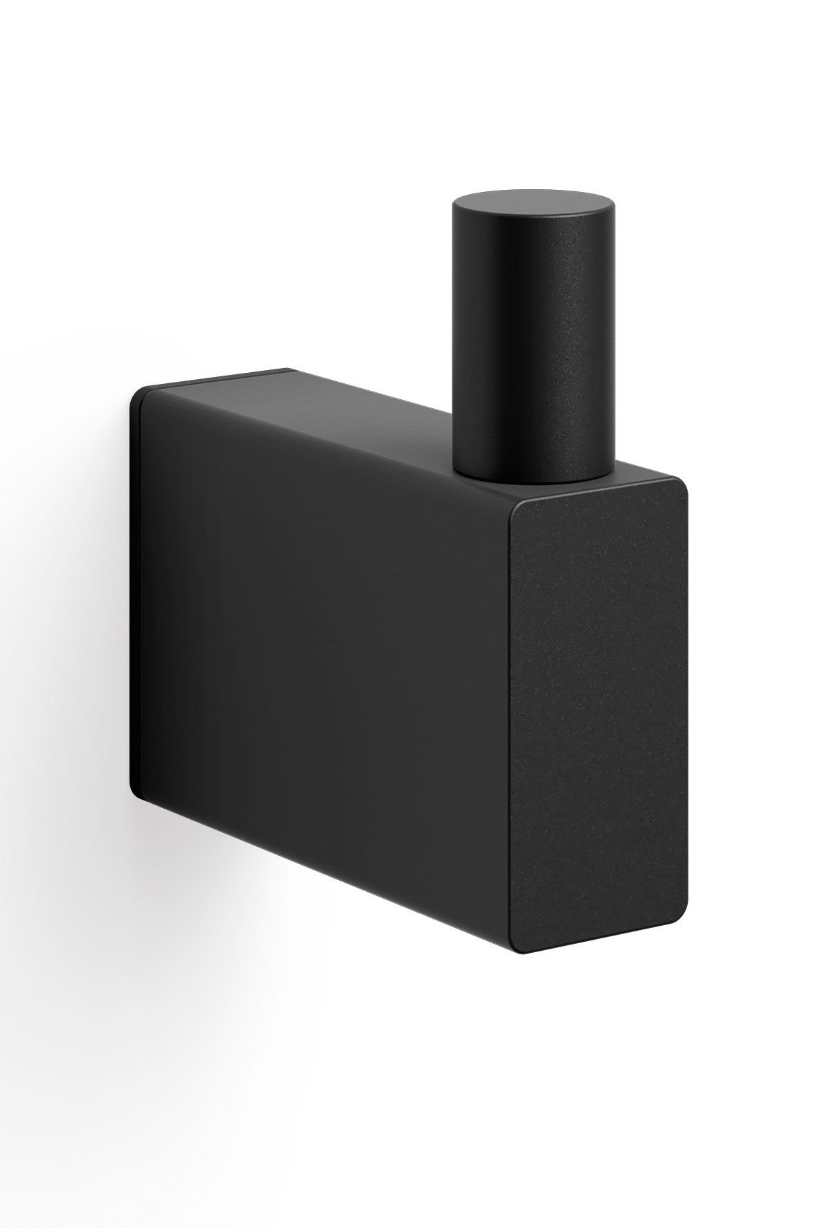 Handtuchhaken Linea 4,8cm Edelstahl schwarz