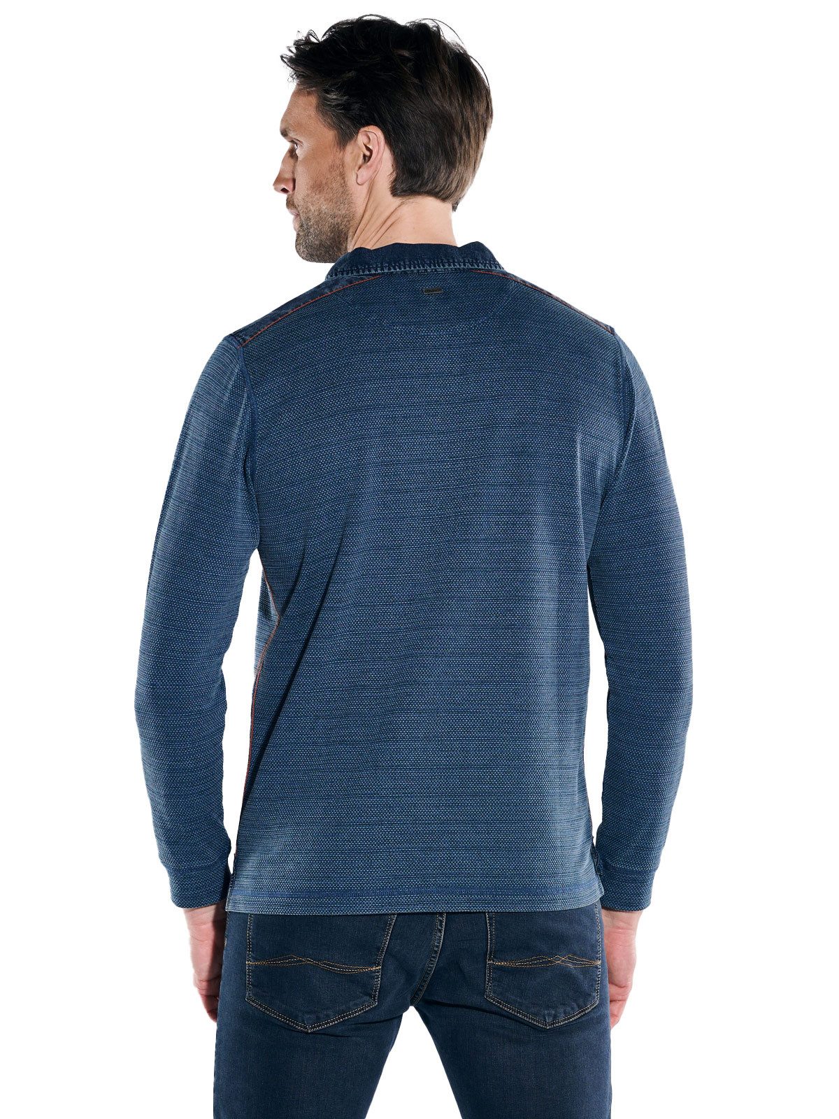 Engbers Langarm-Poloshirt Langarm-Shirt mit Polo-Kragen günstig online kaufen