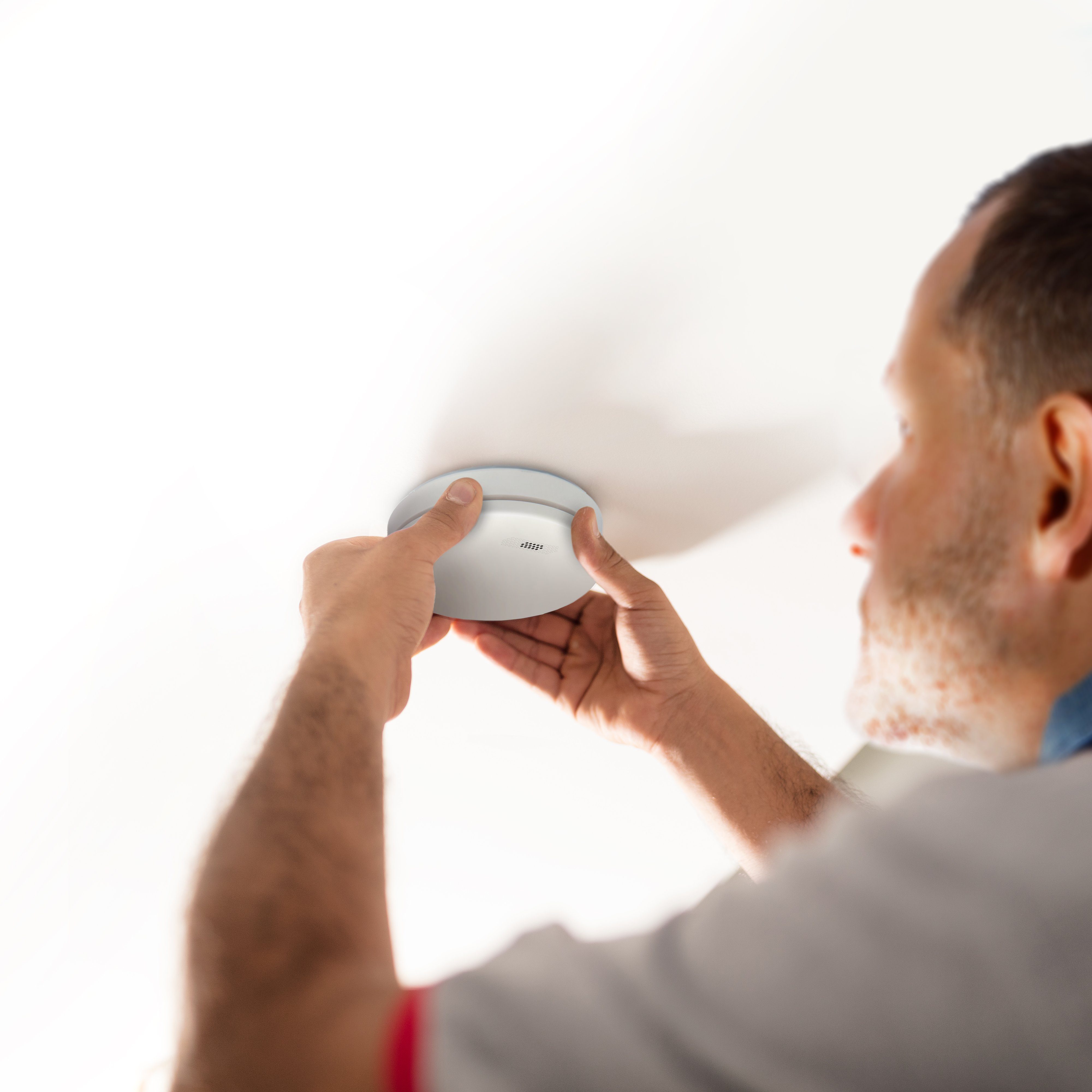 Alecto SA300 Rauchmelder (extra dünn & laut >85 dB, 10-Jahre Batterielaufzeit, Set kompatibel)