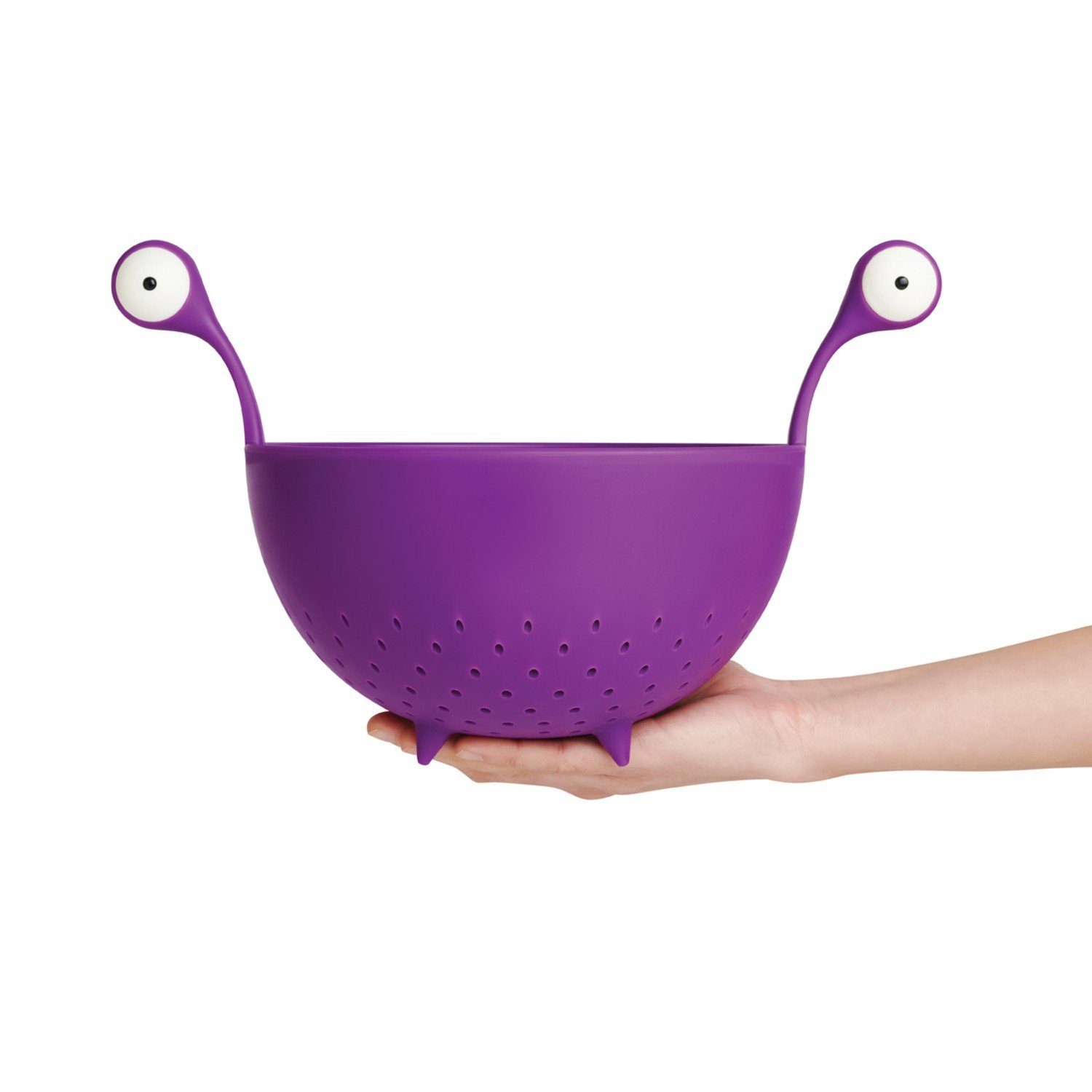 OTOTO Nudelsieb Nudelsieb violett 'Spaghetti Monster', Kunststoff