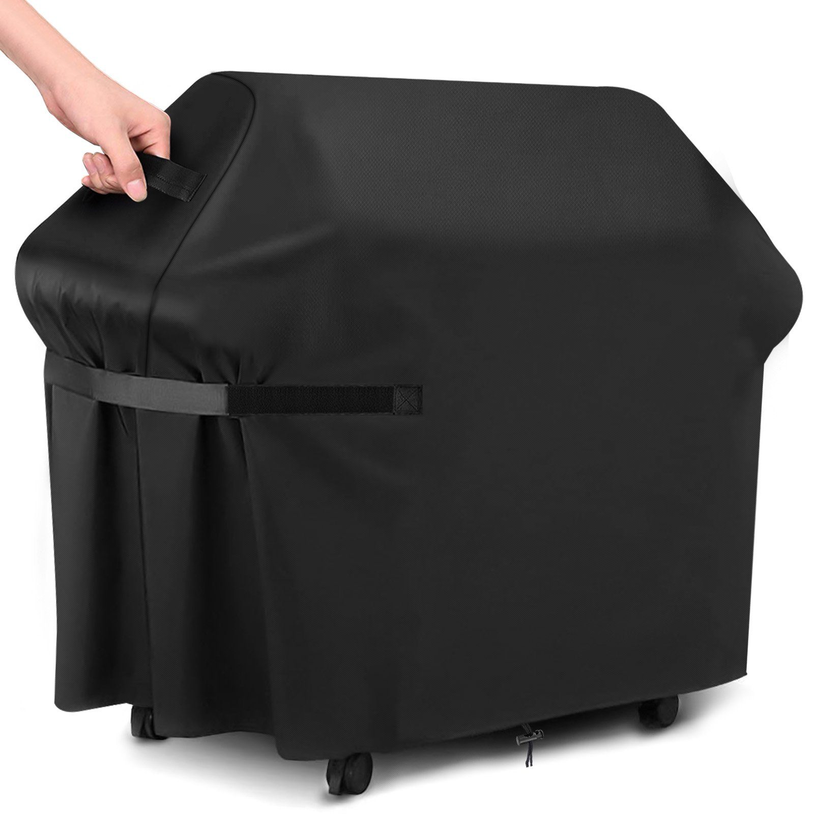 TVIRD Grill-Schutzhülle, 420 BBQ Grillabdeckung Gasgrill Abdeckhaube wasserdicht
