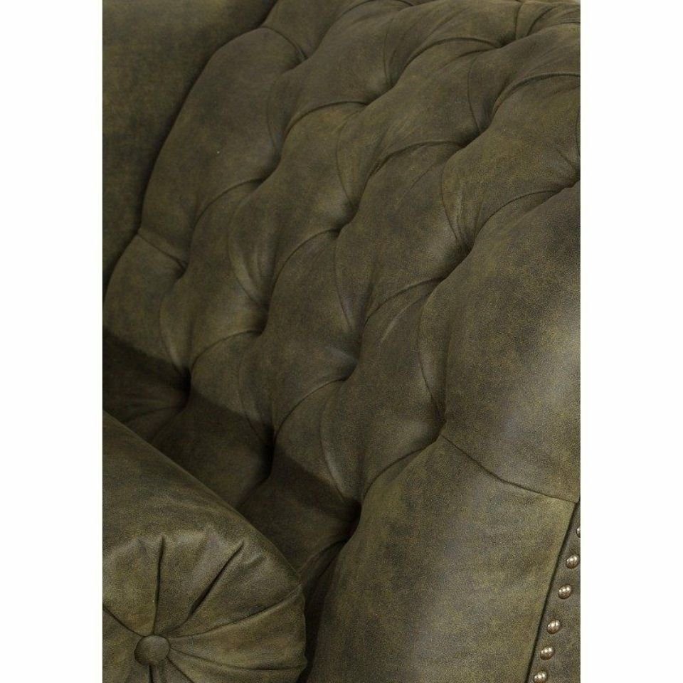 JVmoebel Chaiselongue Chaiselongues Chesterfield Pako Made Relax Retro, Leder Europe in Vintage Liege