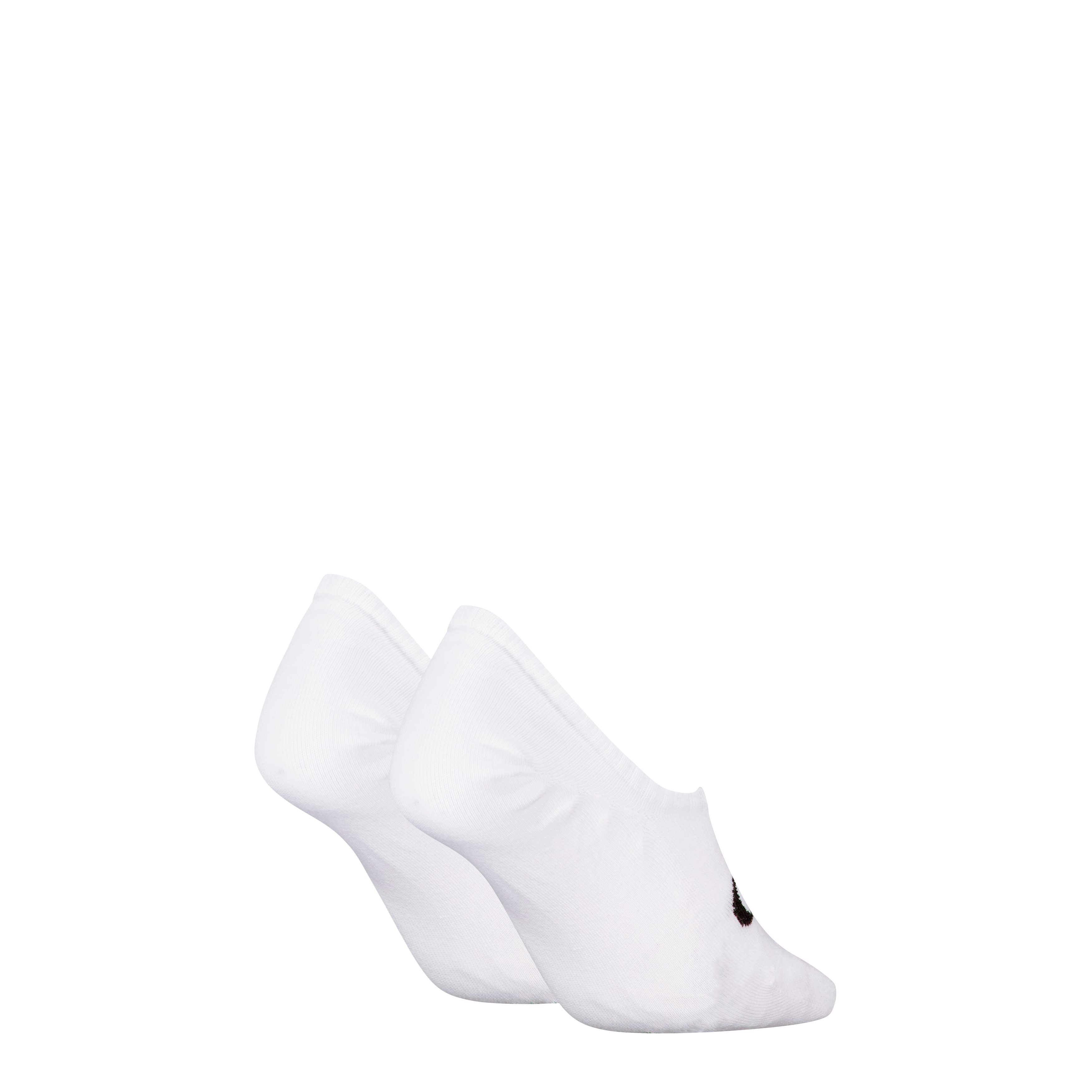 Calvin Klein Jeans Füßlinge CKJ WOMEN FOOTIE HIGH CUT MONOGRAM (2 Paar) hoch geschnittene Silhouette, Cotton-Mix, elastisch