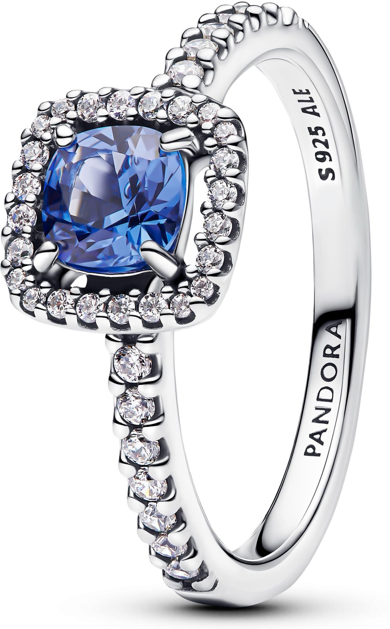 Pandora Fingerring Pandora Sterling silver Mixed stone Blue 193555C01 Damen günstig online kaufen