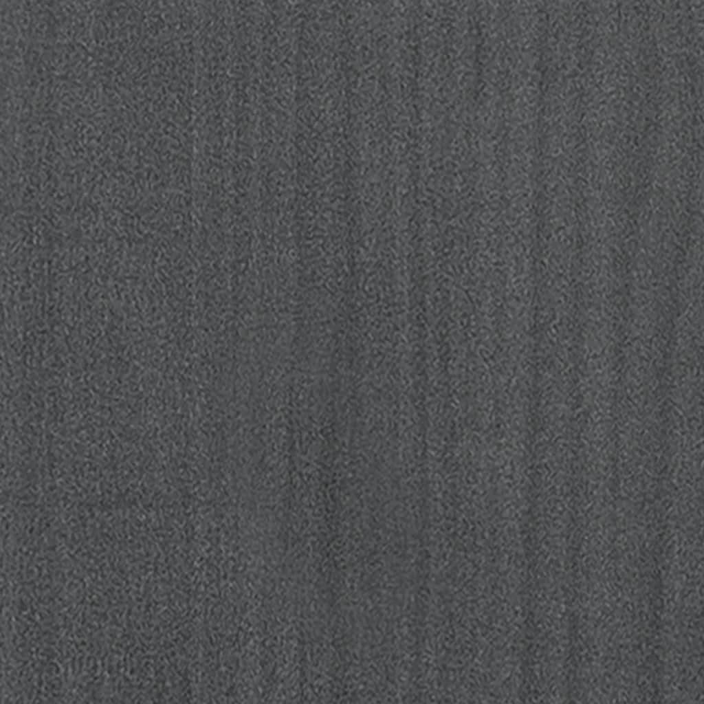 100x30x175 Kiefer 5 furnicato cm Massivholz Fächer Grau Bücherregal