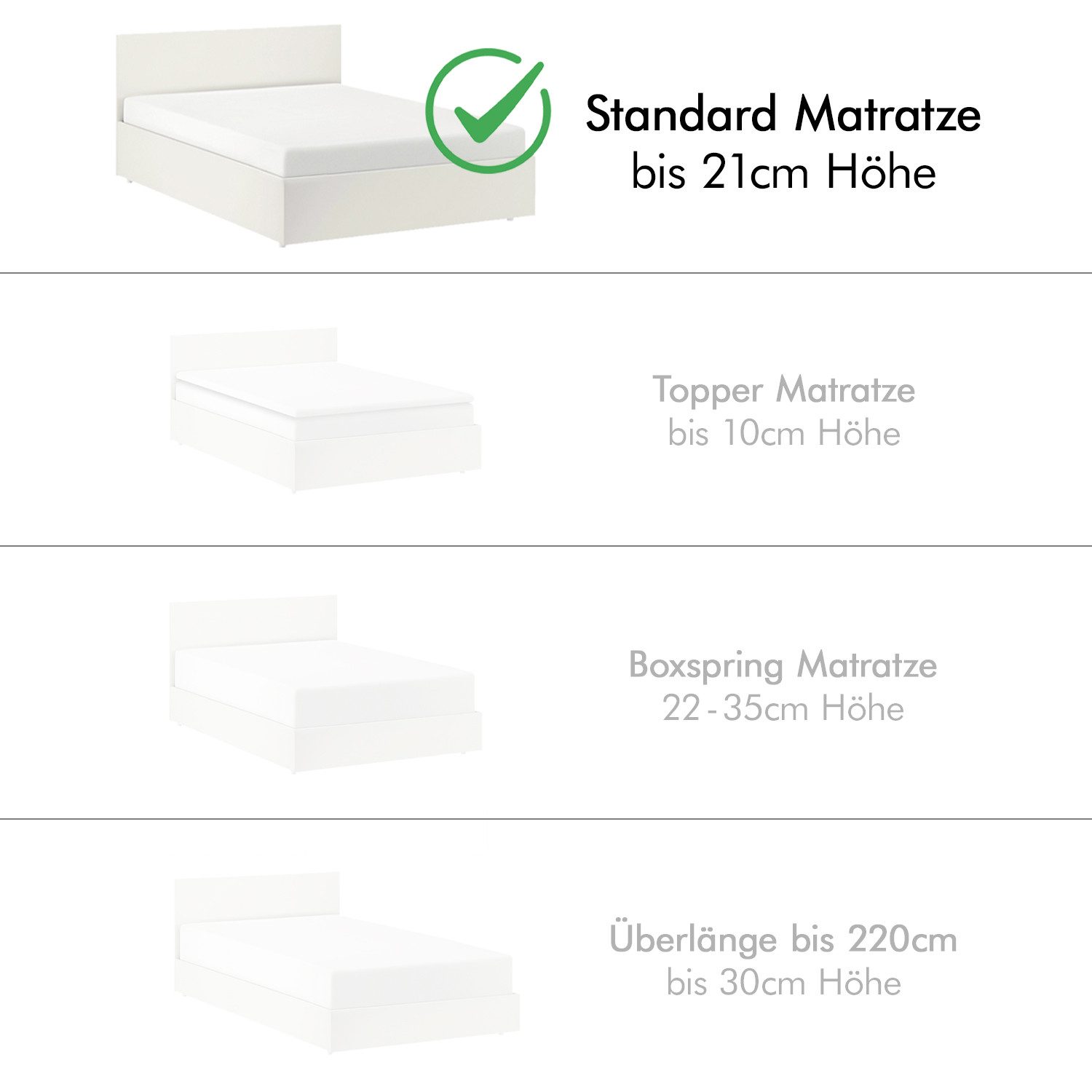 Jacobson Spannbettlaken BIO, Jersey Spannbetttuch, Bettlaken 160 g/m², 100% günstig online kaufen