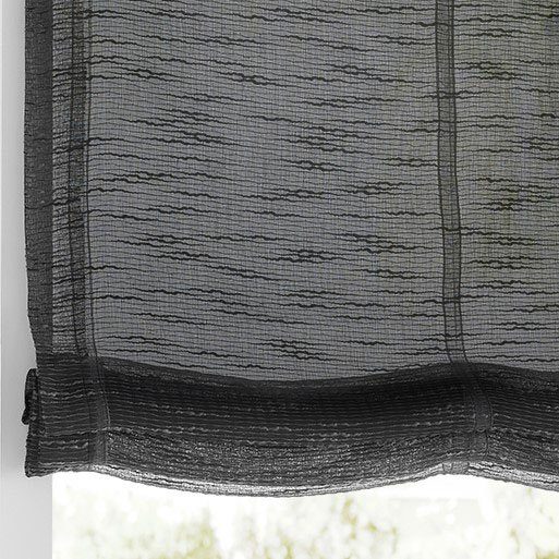 Kutti Raffrollo Celtic, mit Hakenaufhängung, freihängend, halbtransparent, Polyester, Hakenaufhängung