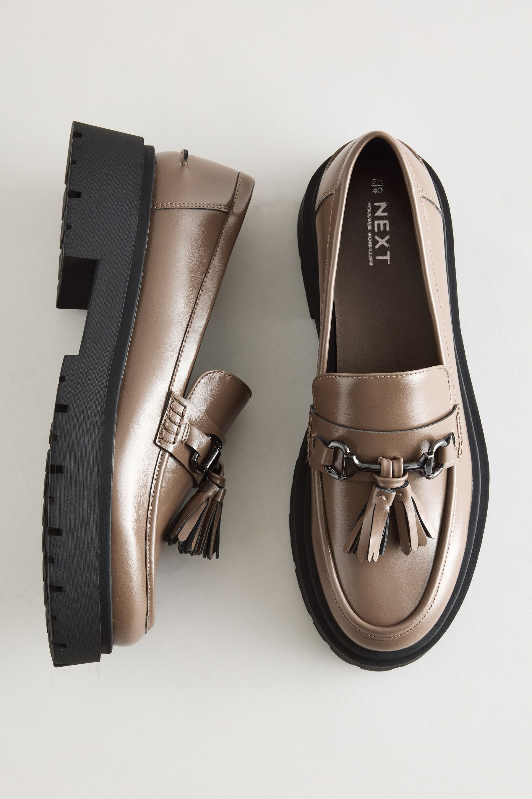 Next Forever Comfort® markante Plateau-Loafer Loafer günstig online kaufen