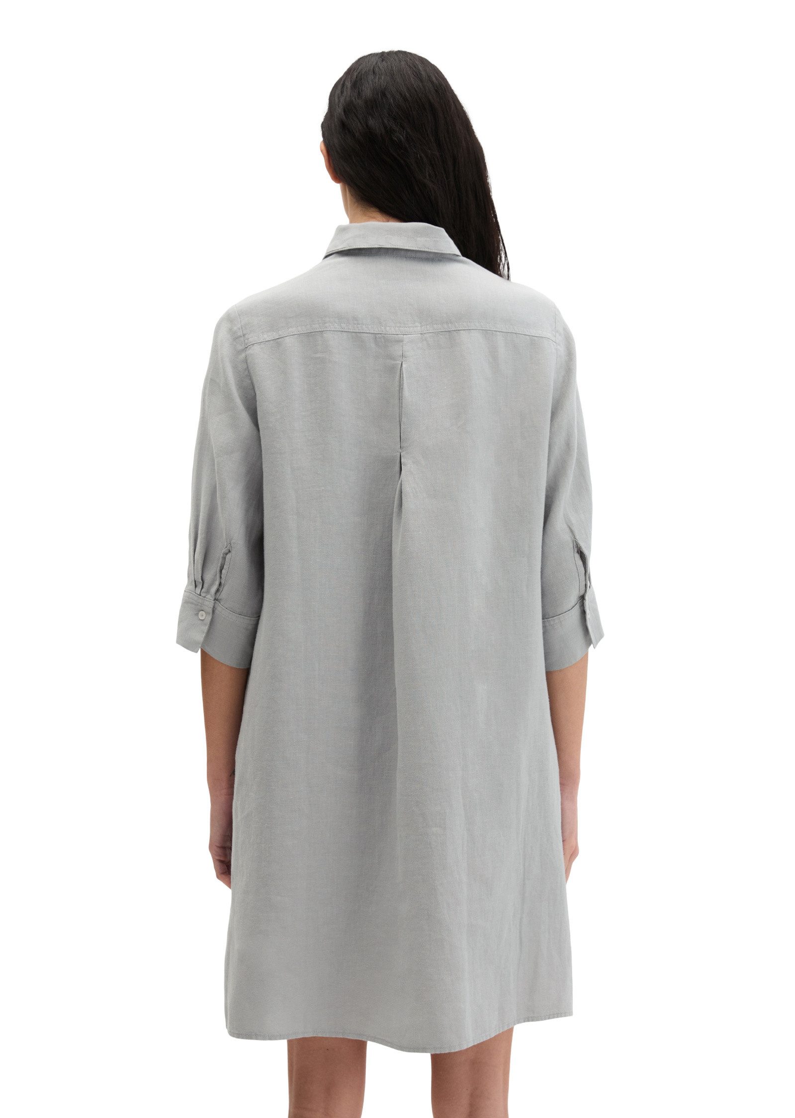 Marc O'Polo Hemdblusenkleid mit verdeckter Knopfleiste