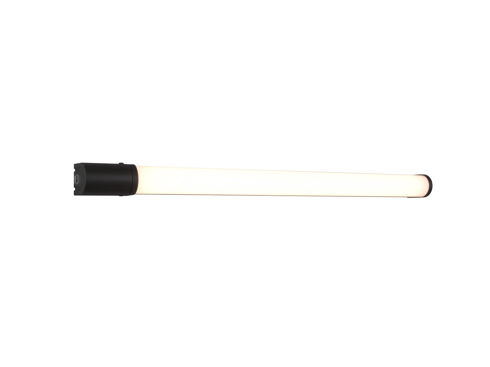 TRIO Leuchten LED Wandleuchte, LED fest integriert, Warmweiß, Große flache Badlampe mit Schalter und Stecker, Gäste WC, 79 cm breit