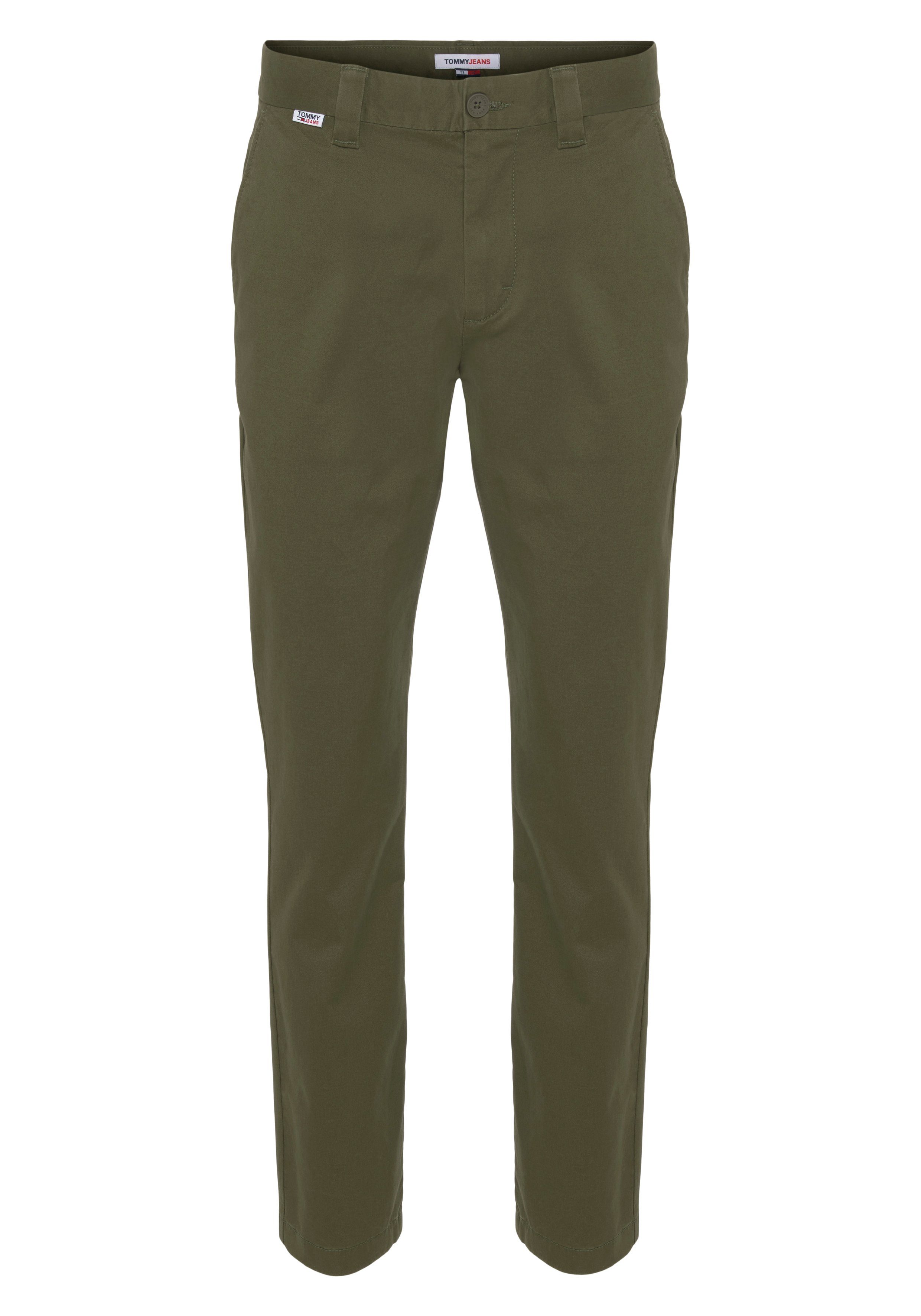 Tommy Jeans Chinohose TJM AUSTIN CHINO Drab Olive Green