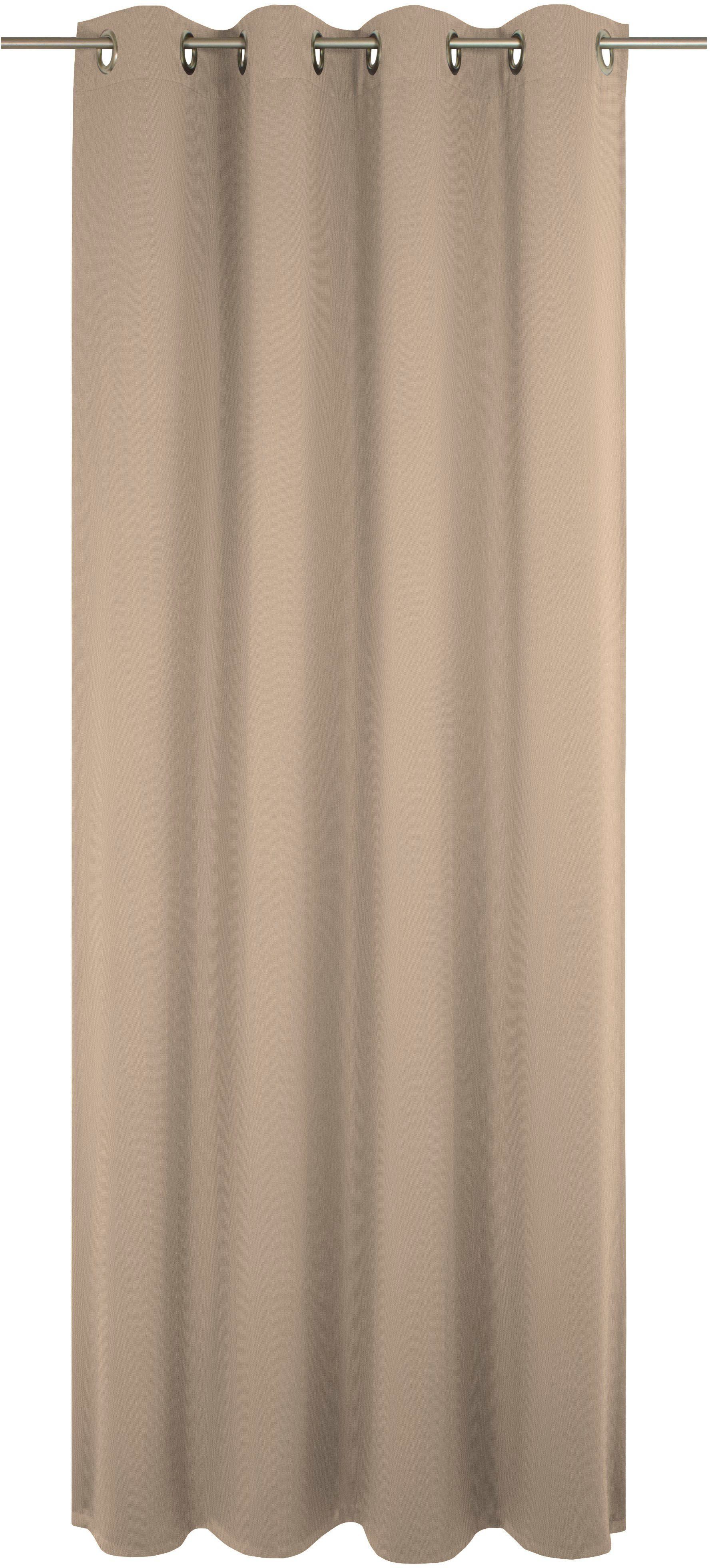 Wirth Vorhang Uni Collection, Ösen (1 günstig online kaufen