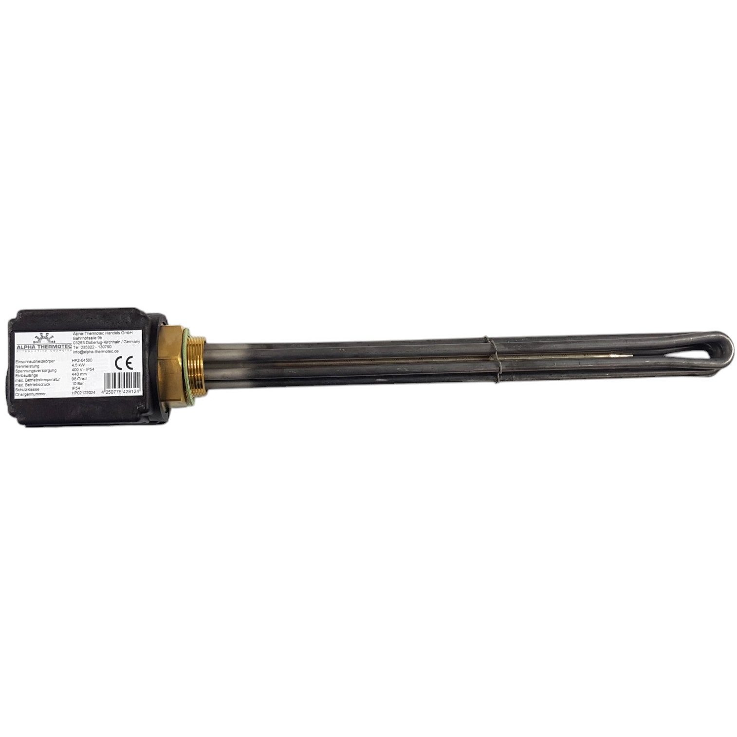 Alpha Thermotec Heizstab Heizpatrone HPZ isolierte günstig online kaufen
