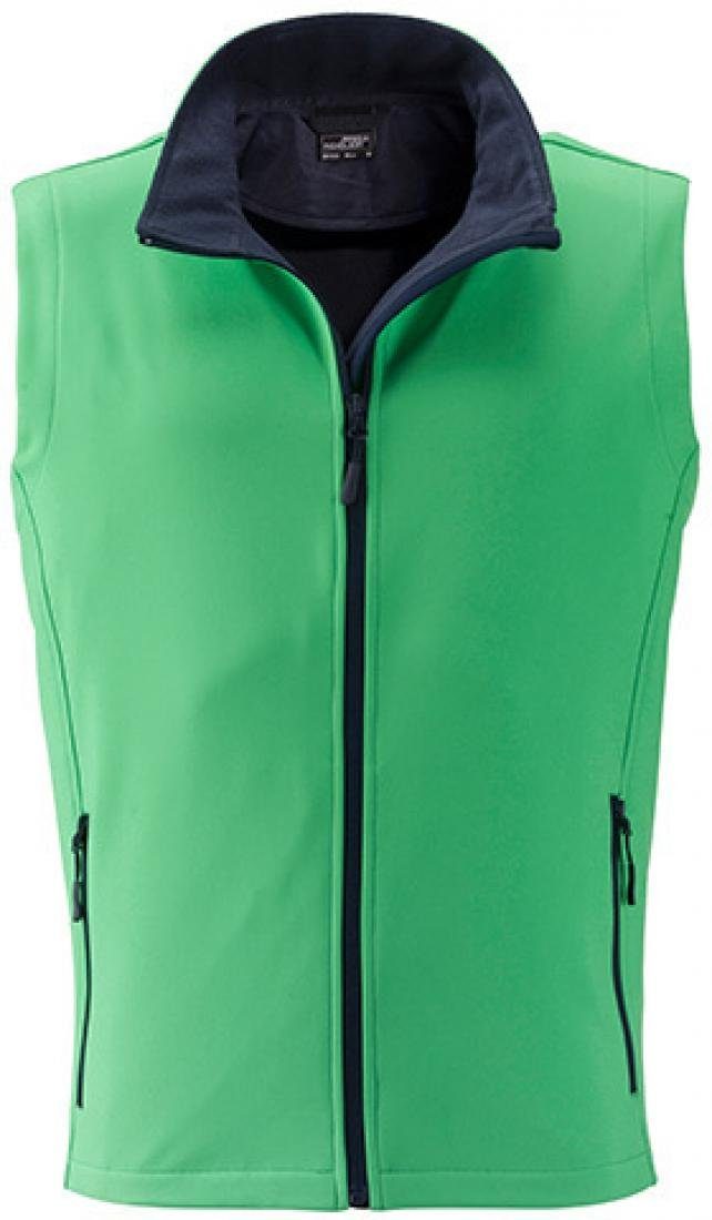 Funktionsweste Herren Promo Softshell Vest / Wasserabweisend, winddicht