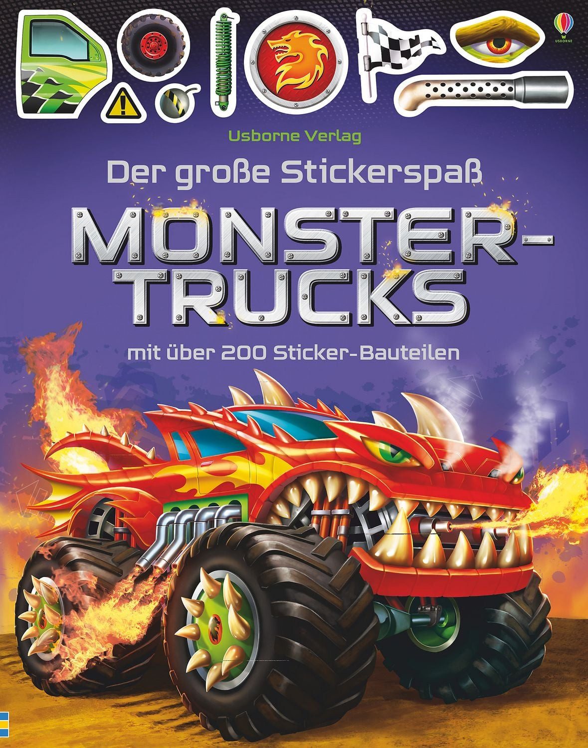 Der große Stickerspaß: Monstertrucks / Simon Tudhope
