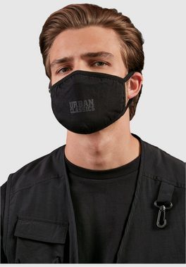 URBAN CLASSICS Mund-Nasen-Maske Unisex Urban Classics Cotton Face Mask 2-Pack