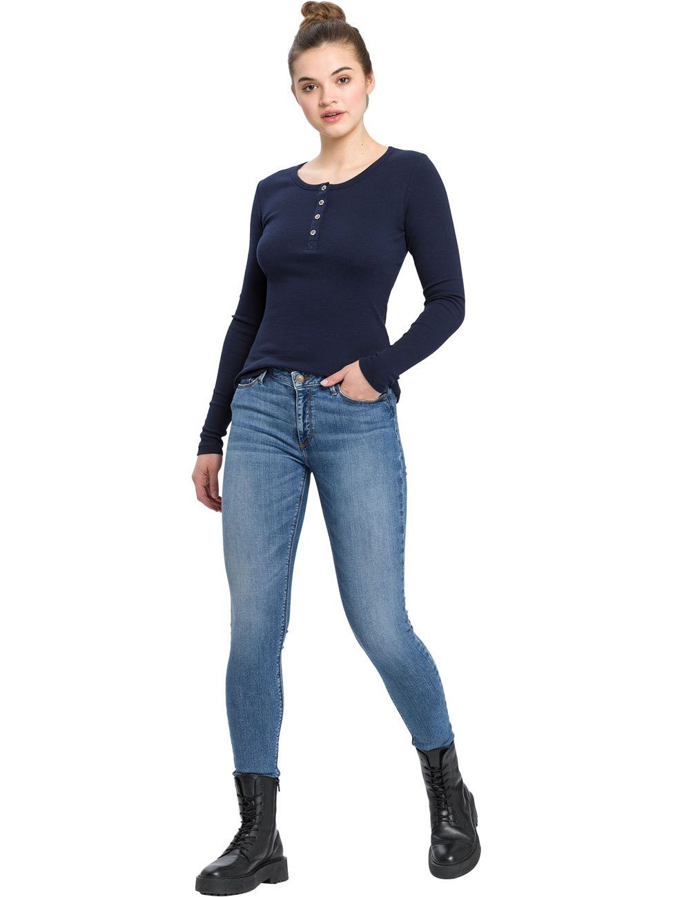 CROSS JEANS® Skinny-fit-Jeans ALAN mit Stretch | Slim-Fit Jeans