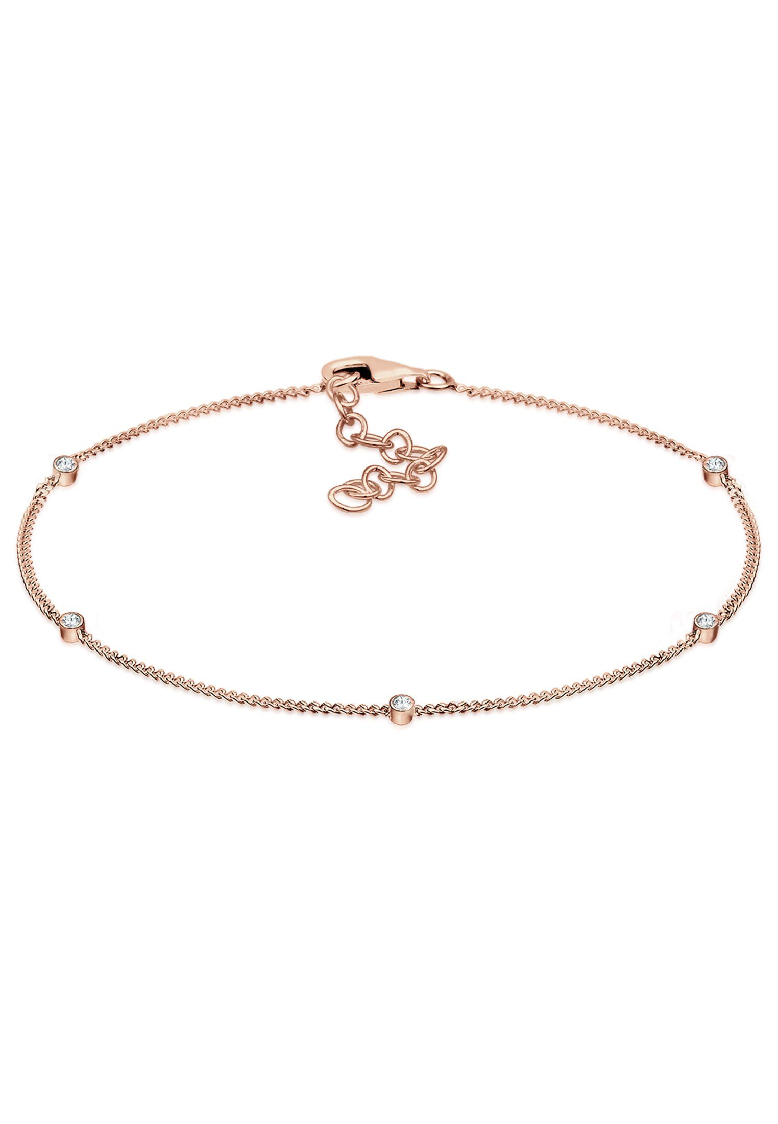 Armband Basic Kristalle ROSÉGOLD