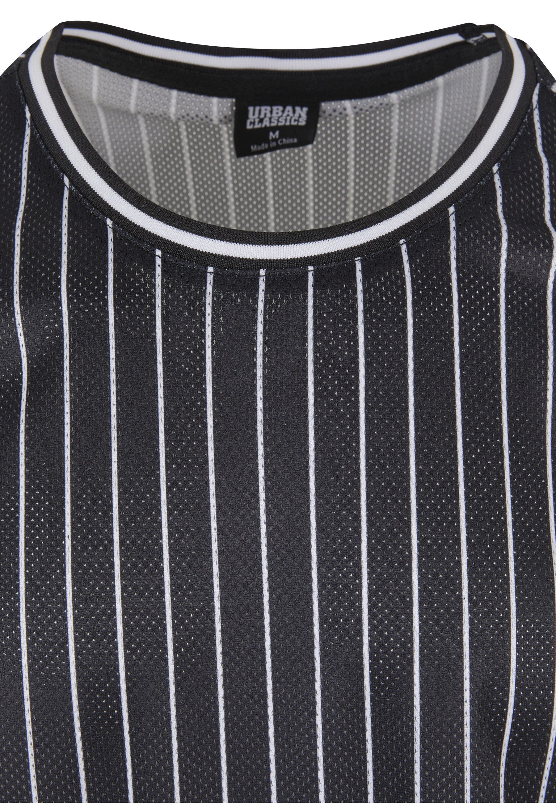 URBAN CLASSICS Tanktop Urban Classics Striped Mesh Tanktop (1-tlg)
