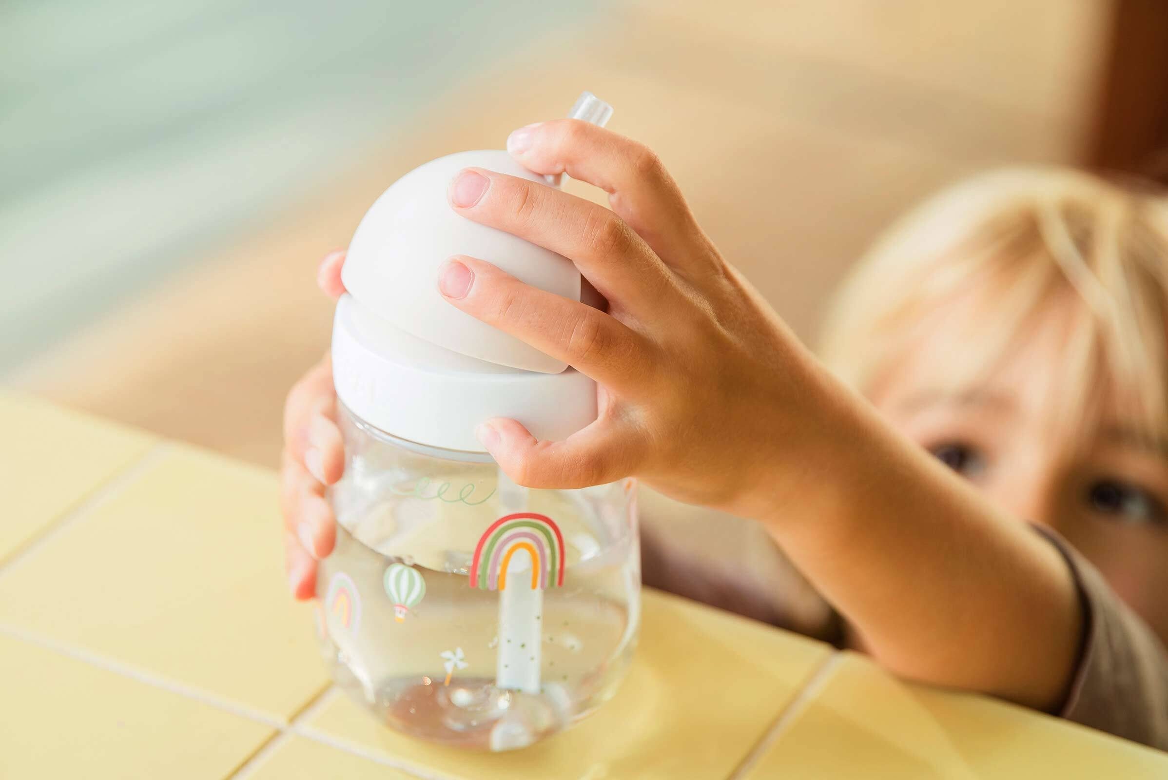 Mepal Kinderbecher Mio Trinklernbecher-Set 3er Set, 3-tlg., Polypropylen, Silikon, Tritan