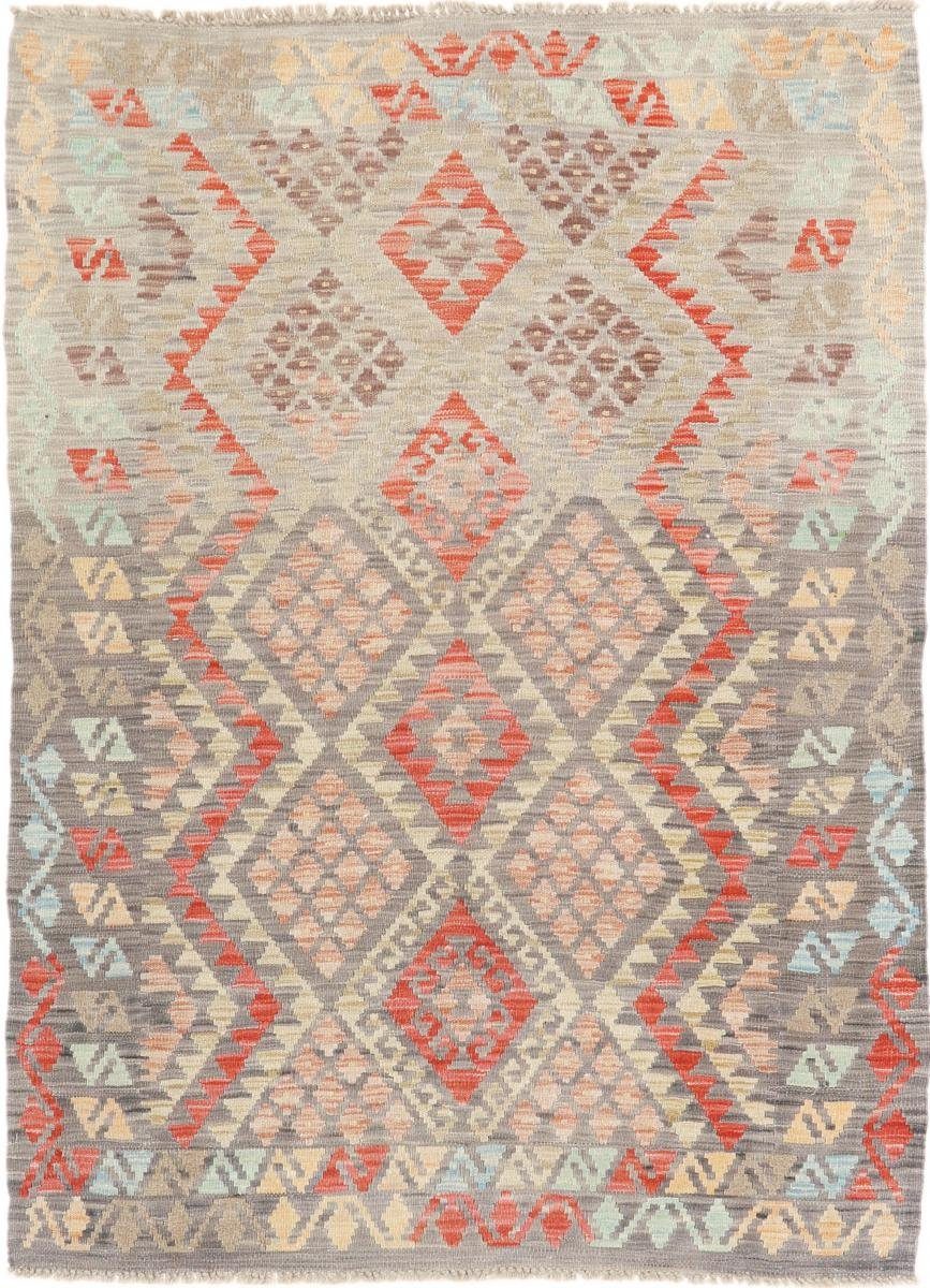 Orientteppich Kelim Afghan Heritage 127x173 Handgewebter Moderner Orientteppich, Nain Trading, rechteckig, Höhe: 3 mm