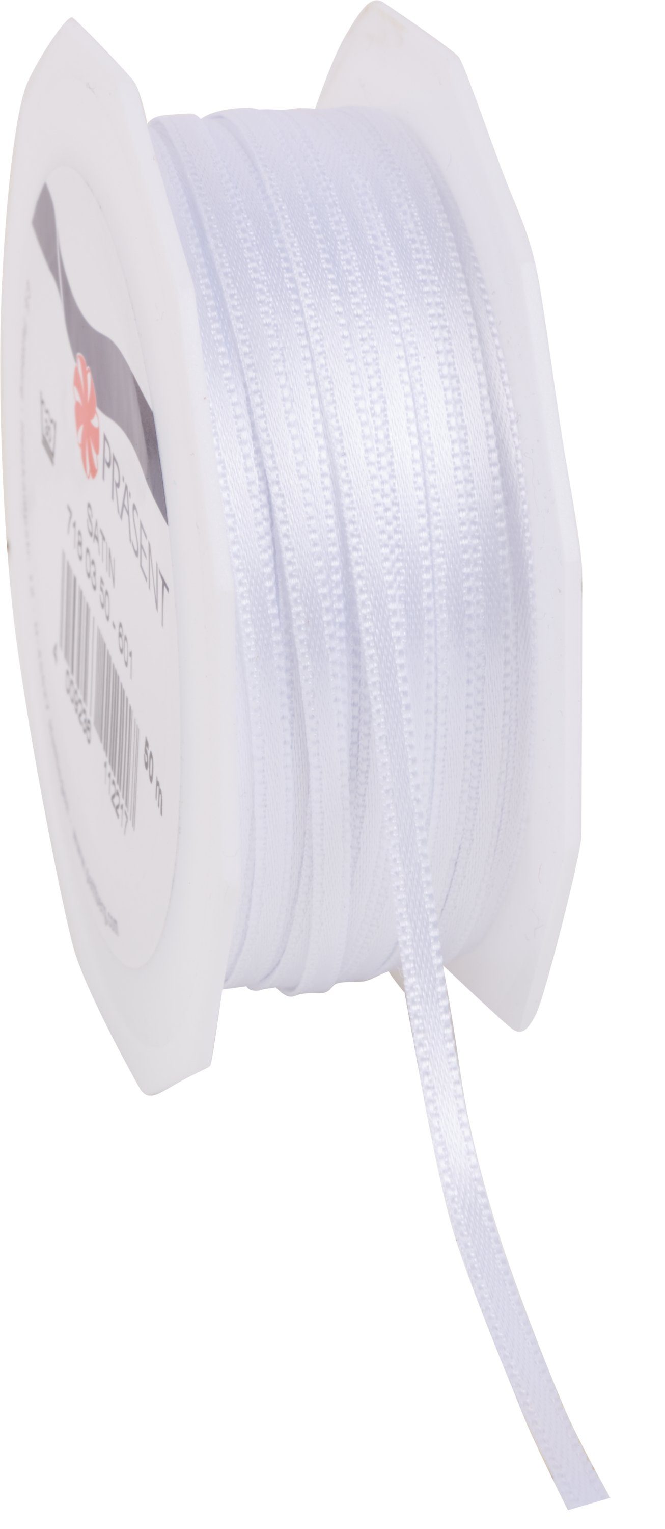 PRÄSENT Satinband, 50 m