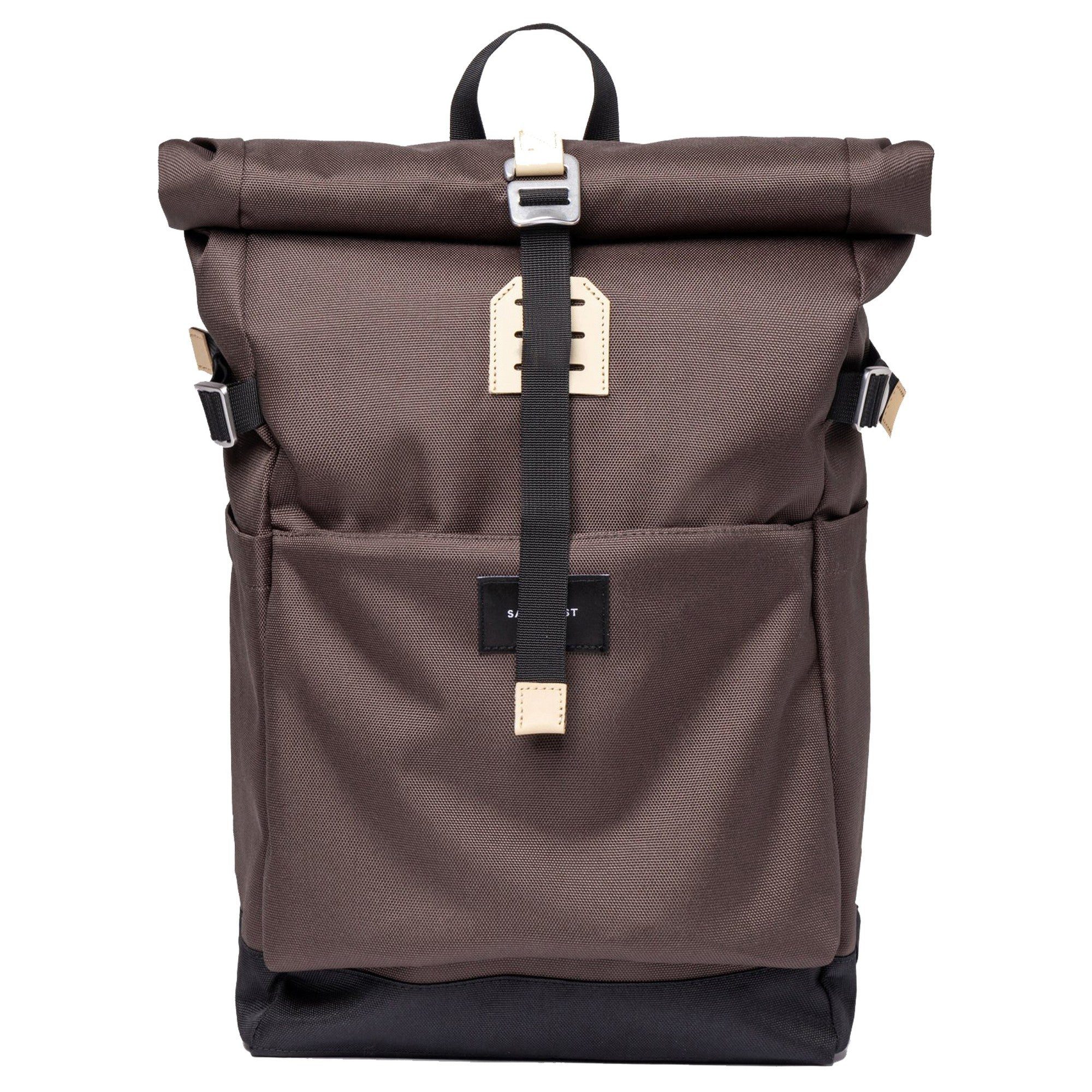 Sandqvist Laptoprucksack Ilon - Rucksack 14" 60 cm erw. (brown)