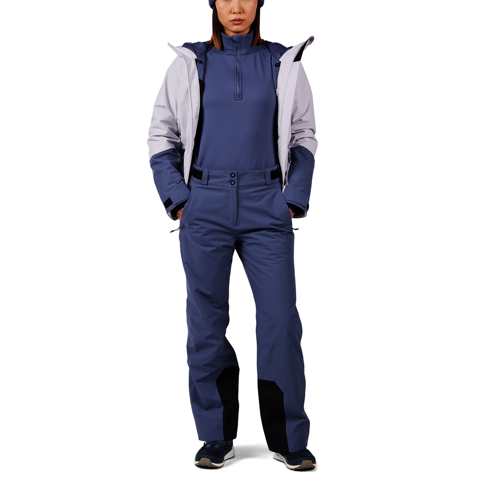 Rossignol Stehkragenpullover Midlayer Stretch mit praktischem Half-Zip