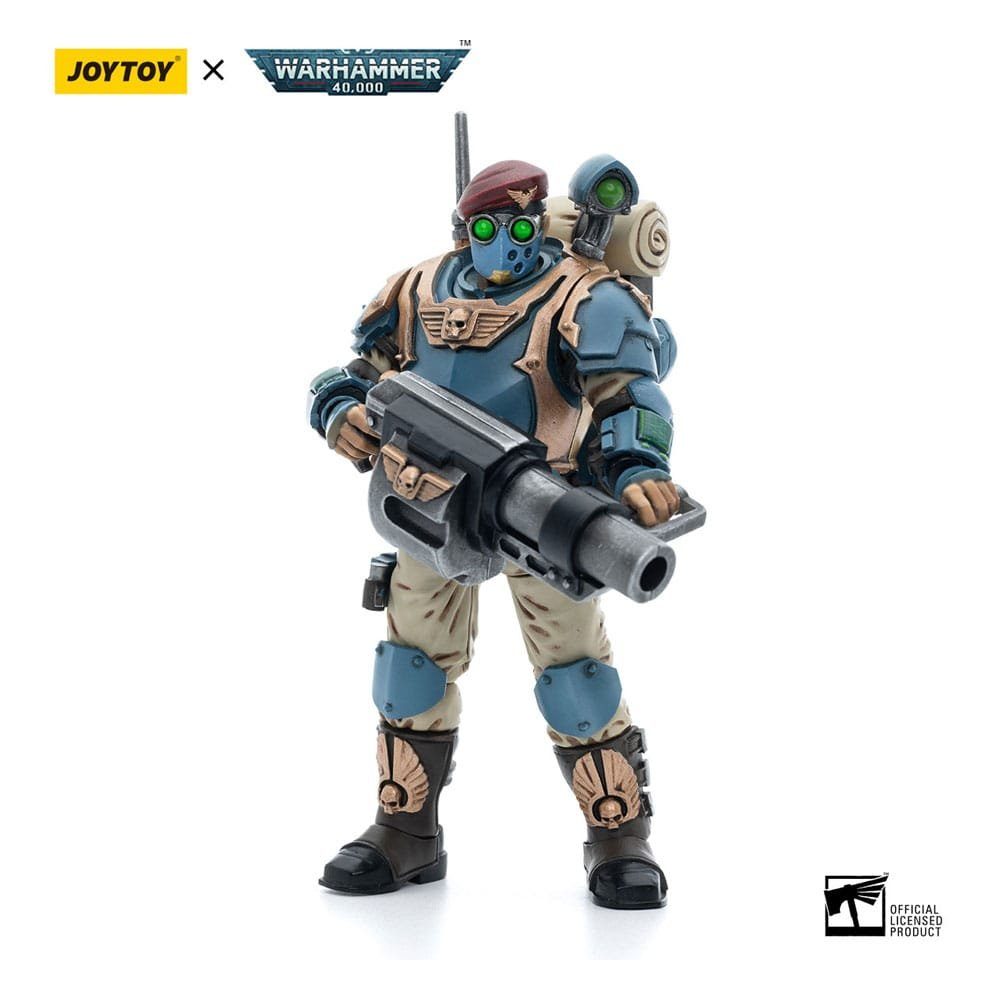 IN STOCK  JOYTOY 1/18 Scale JT7936 Astra Militarum Cadian Command Squad Commander W Power Fist I.371208345